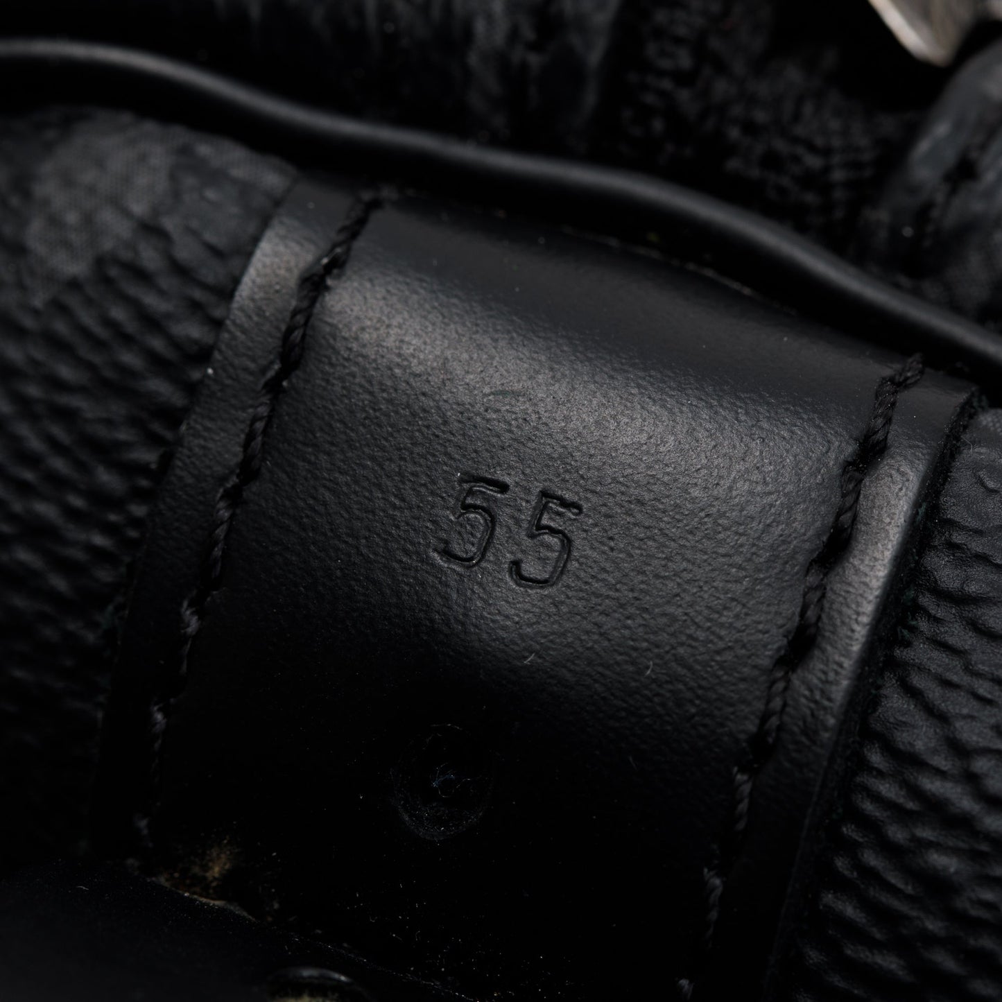 Louis Vuitton Monogram Eclipse Keepall Bandouliere 55