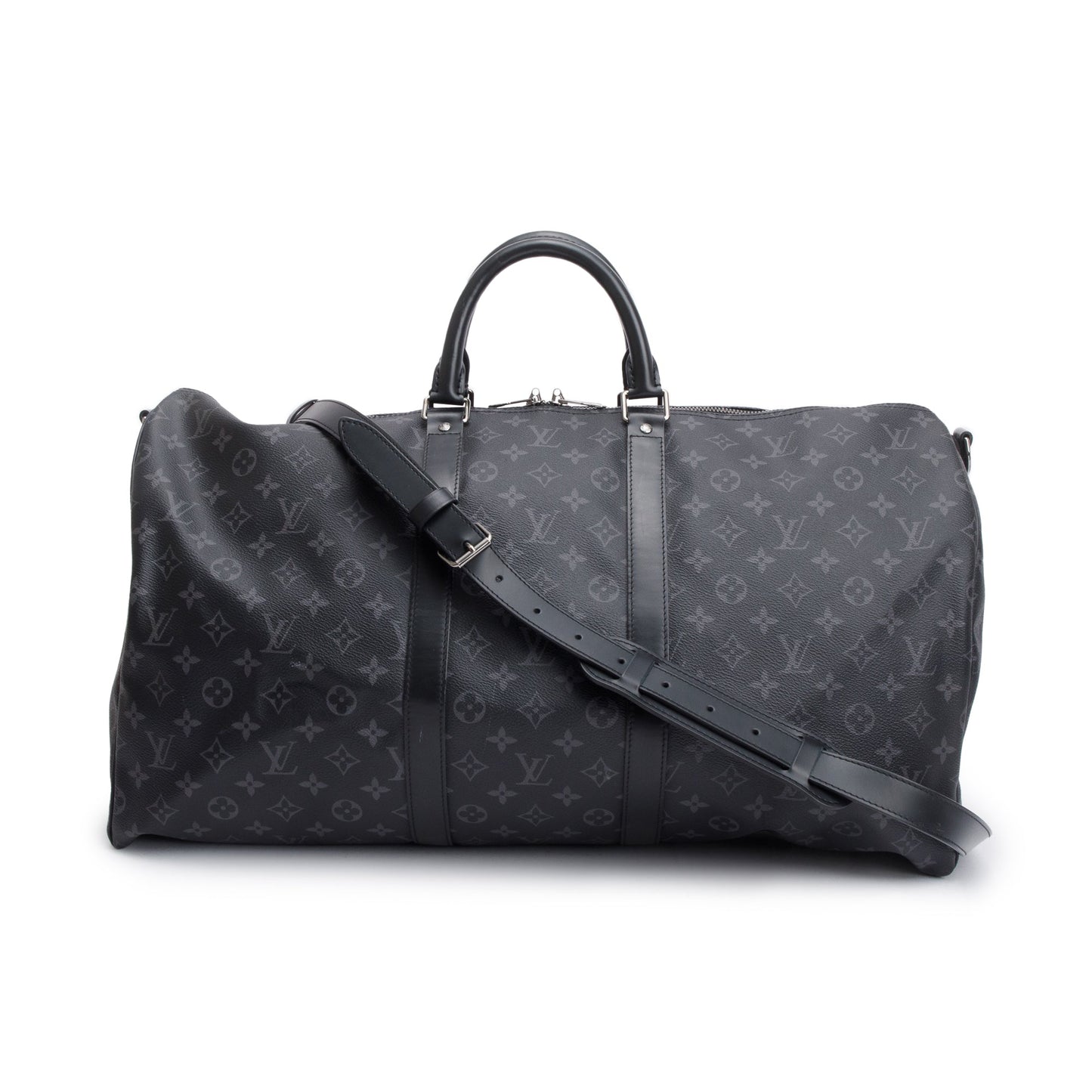 Louis Vuitton Monogram Eclipse Keepall Bandouliere 55