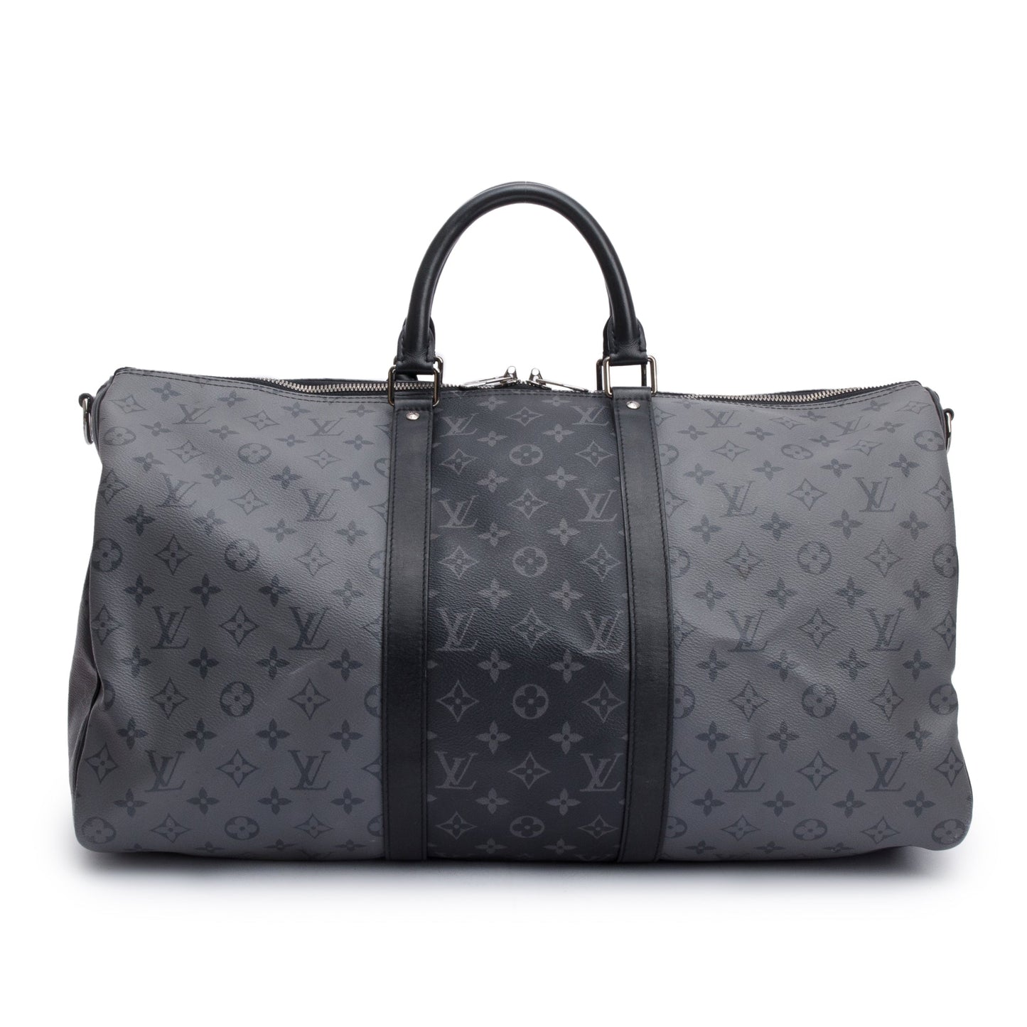 Louis Vuitton Monogram Eclipse Reverse Keepall Bandouliere 50