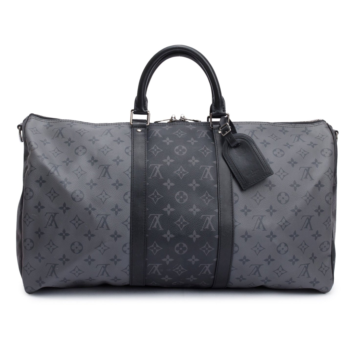 Louis Vuitton Monogram Eclipse Reverse Keepall Bandouliere 50