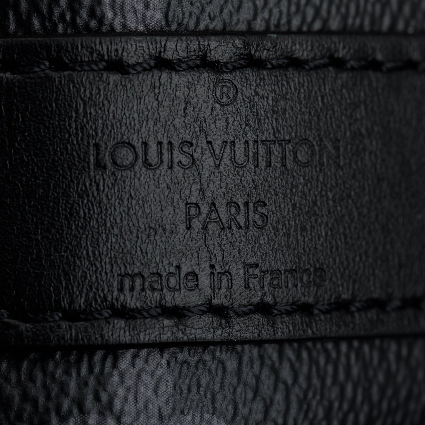 Louis Vuitton Monogram Eclipse Reverse Keepall Bandouliere 50