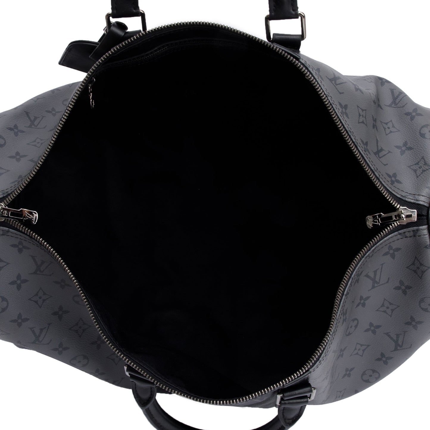 Louis Vuitton Monogram Eclipse Reverse Keepall Bandouliere 50