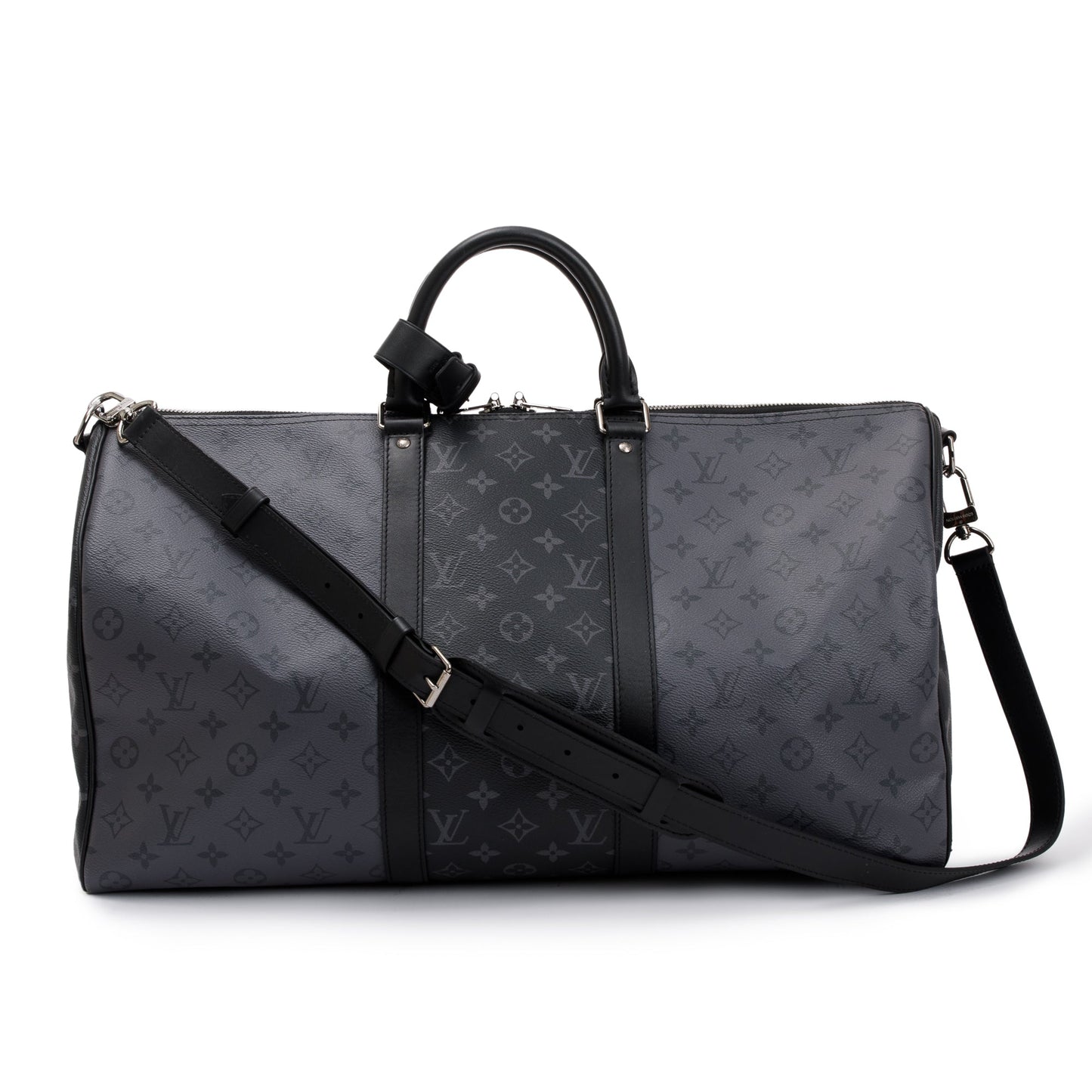 Louis Vuitton Monogram Eclipse Reverse Keepall Bandouliere 50