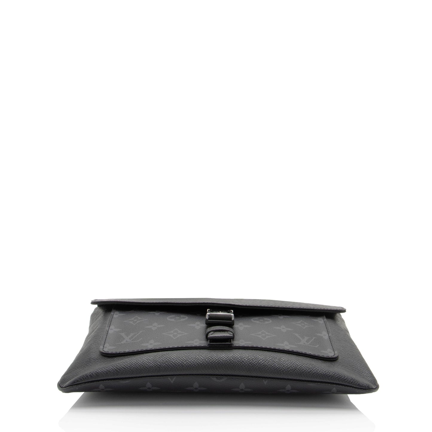Louis Vuitton Monogram Eclipse Taiga Leather Outdoor Flap Messenger (SHF-gVKeRb)