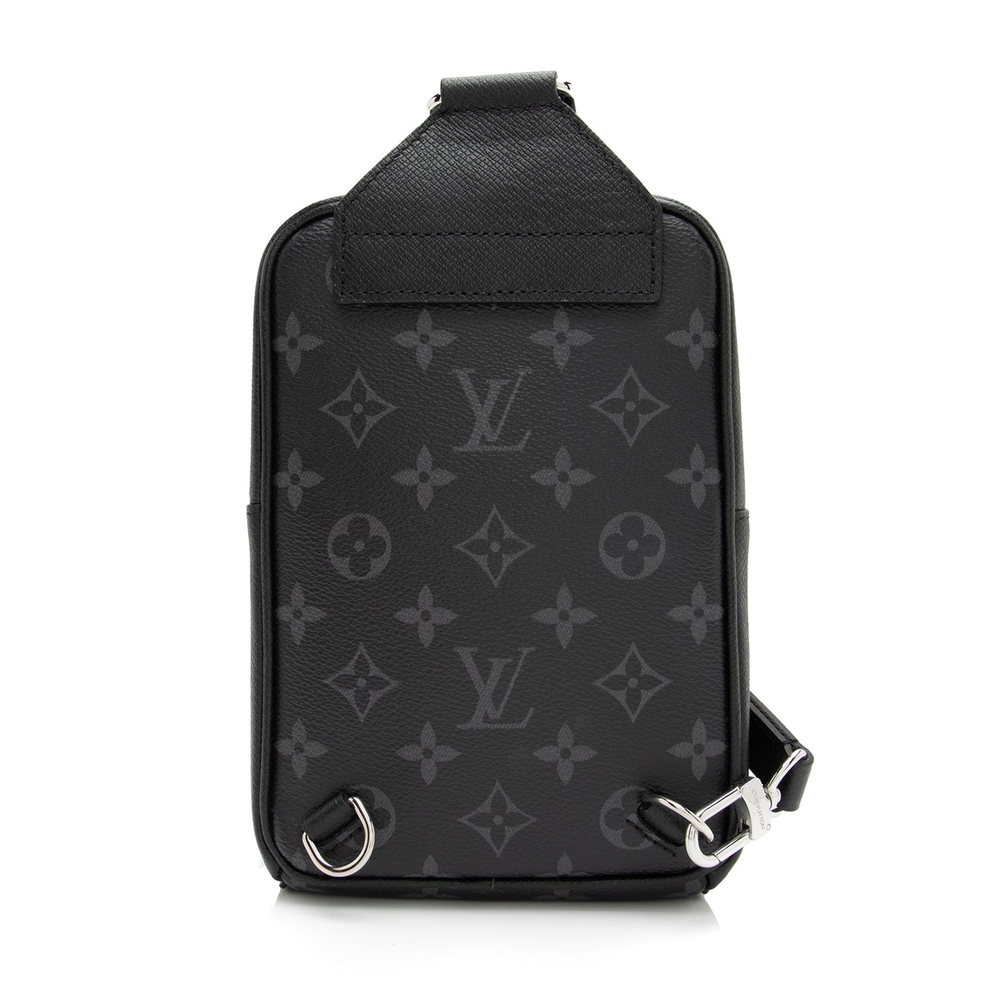 Louis Vuitton Monogram Eclipse Taiga Leather Taigarama Outdoor Sling Bag (SHF-23939)