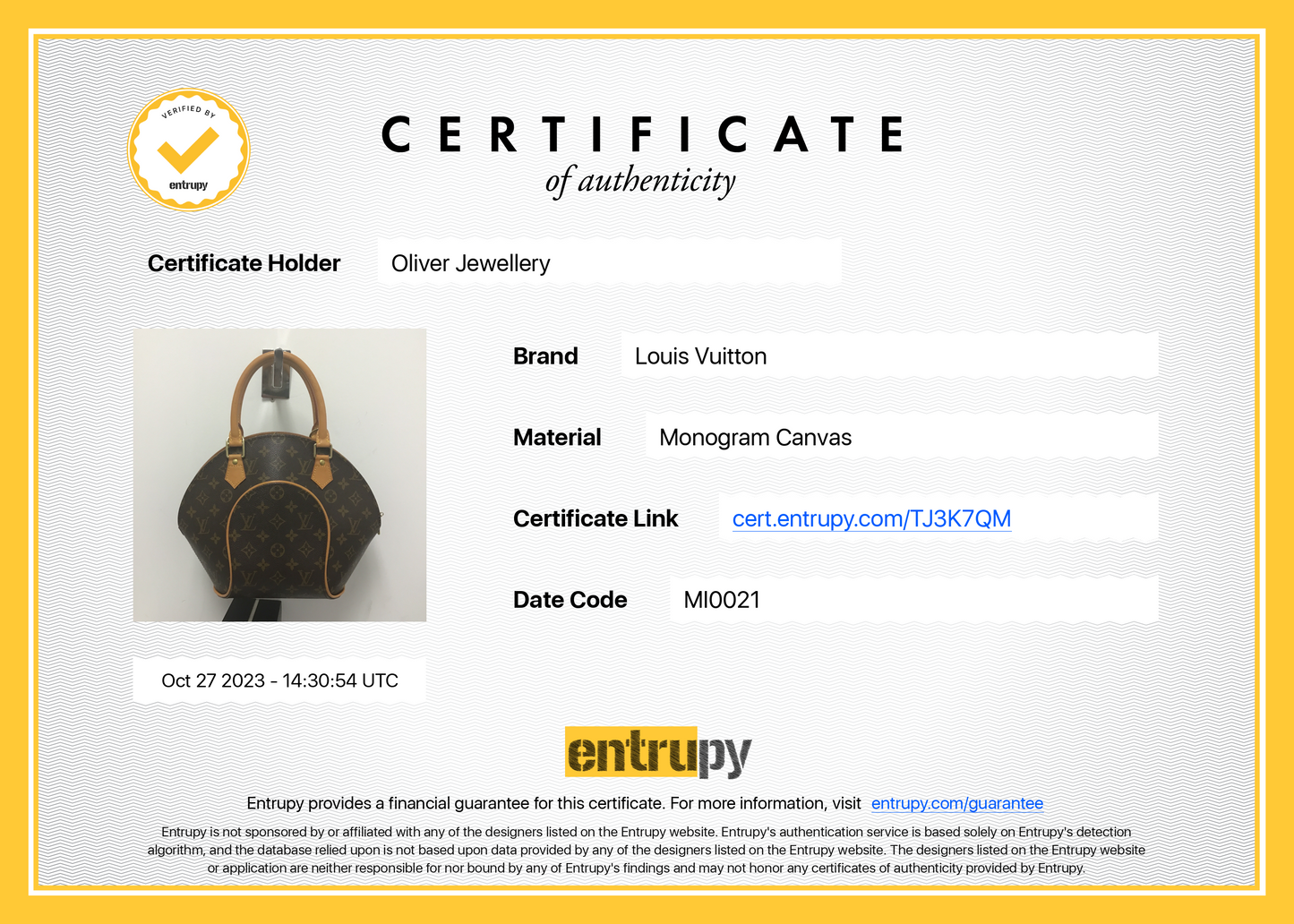 Louis Vuitton Monogram Ellipse PM