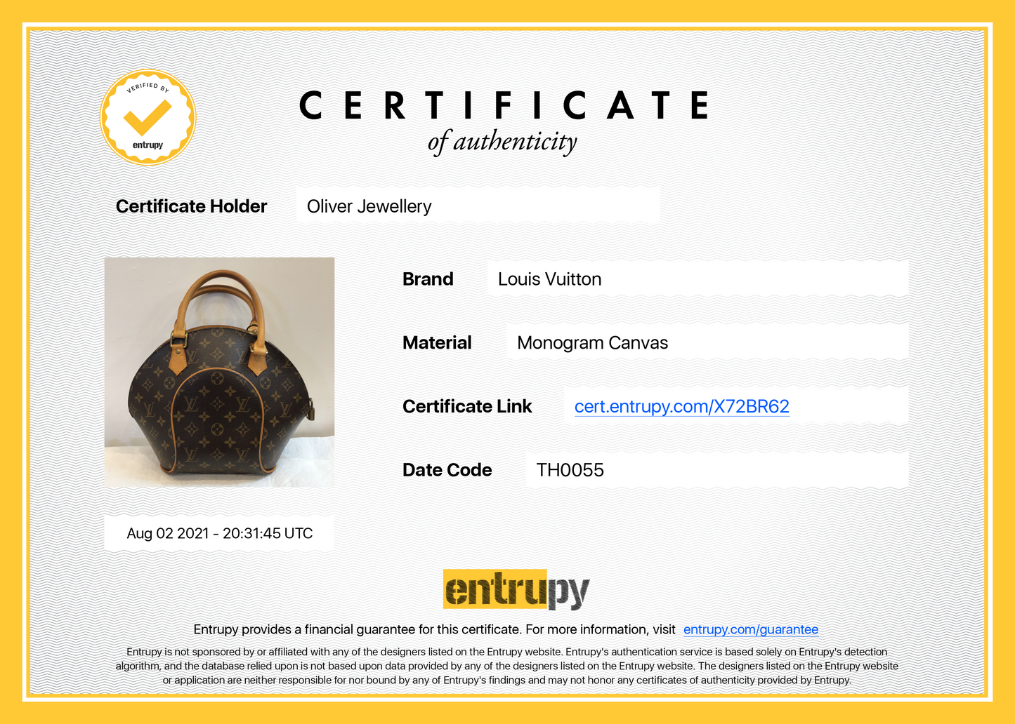 Louis Vuitton Monogram Ellipse PM