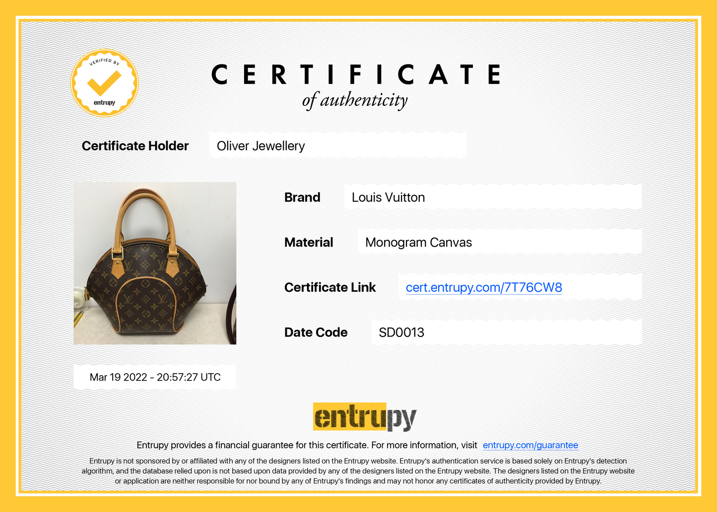 Louis Vuitton Monogram Ellipse PM