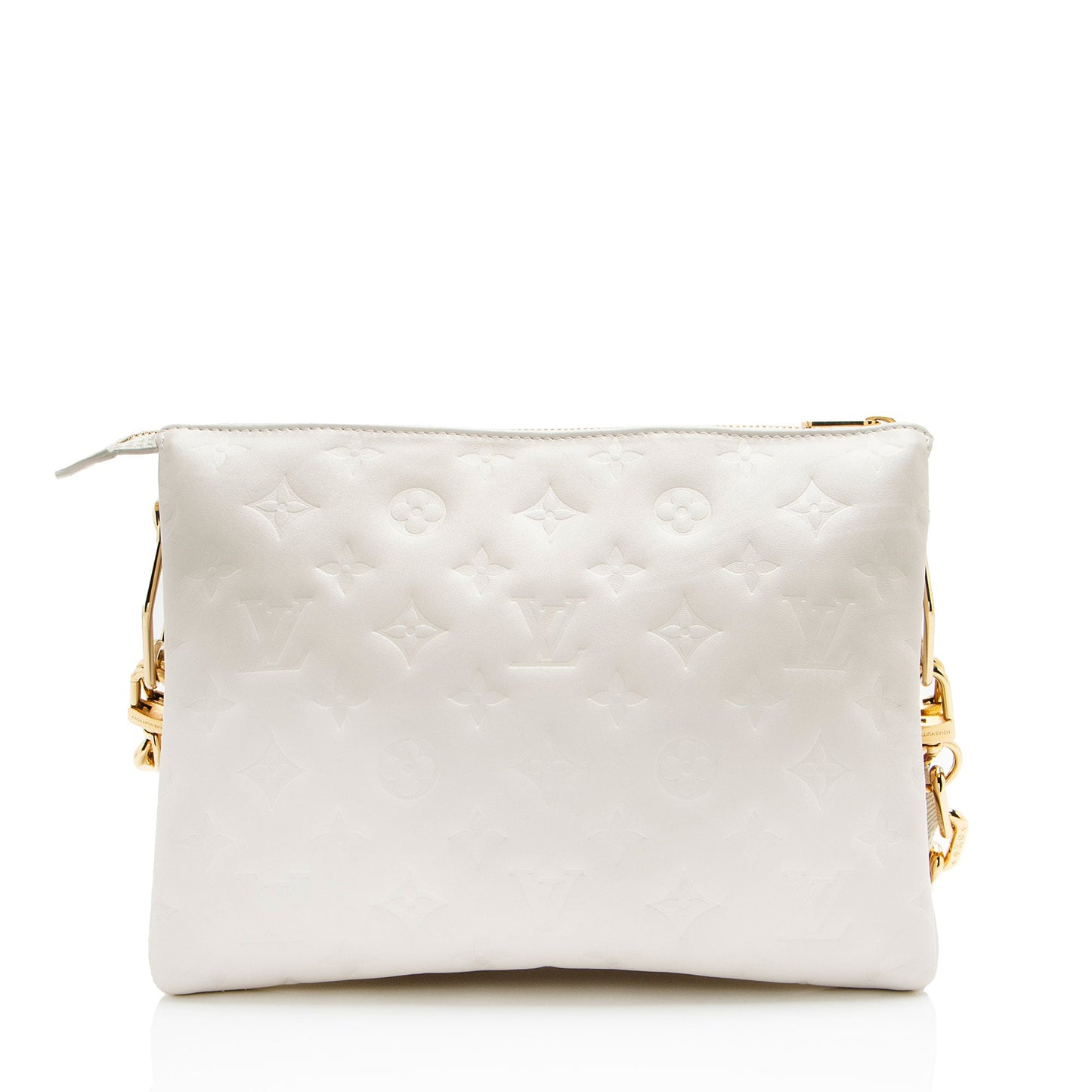 Louis Vuitton Monogram Embossed Lambskin Coussin PM Shoulder Bag