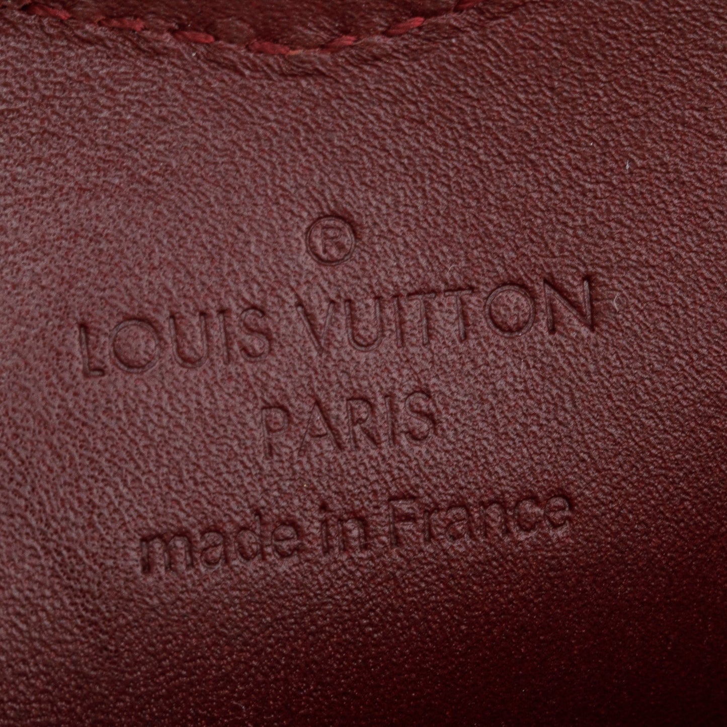 Louis Vuitton Monogram Embossed Vernis Leopard Print Heart Coin Purse