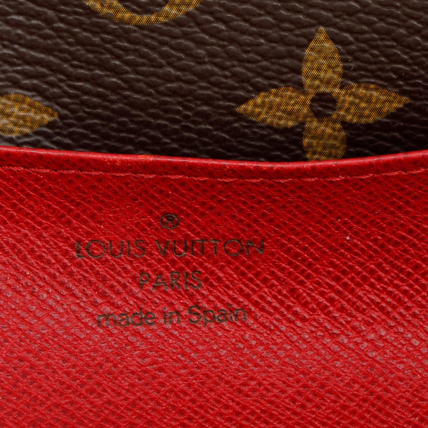 Louis Vuitton Monogram Emilie Wallet