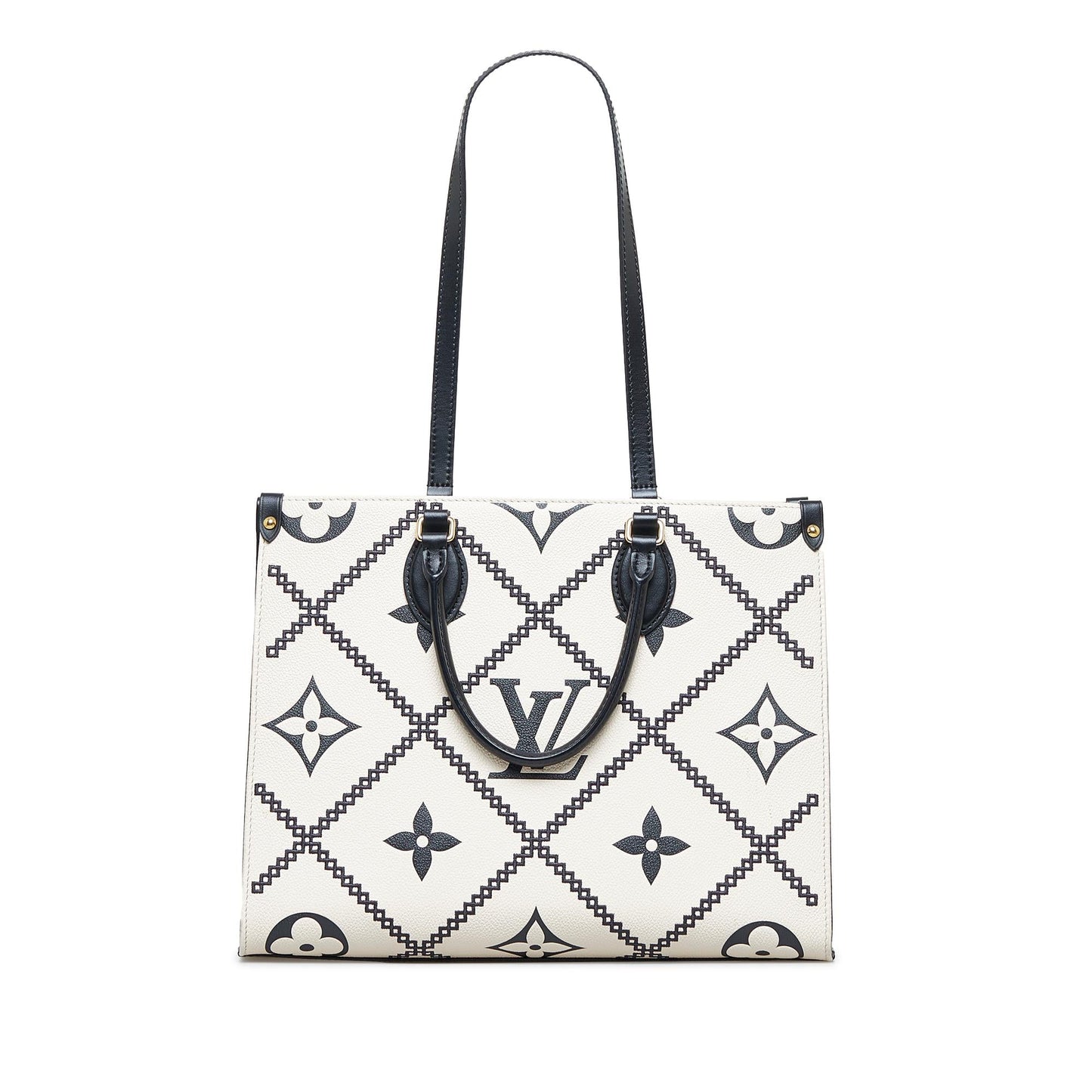 Louis Vuitton Monogram Empreinte Broderie OnTheGo (SHG-vkuBtI)