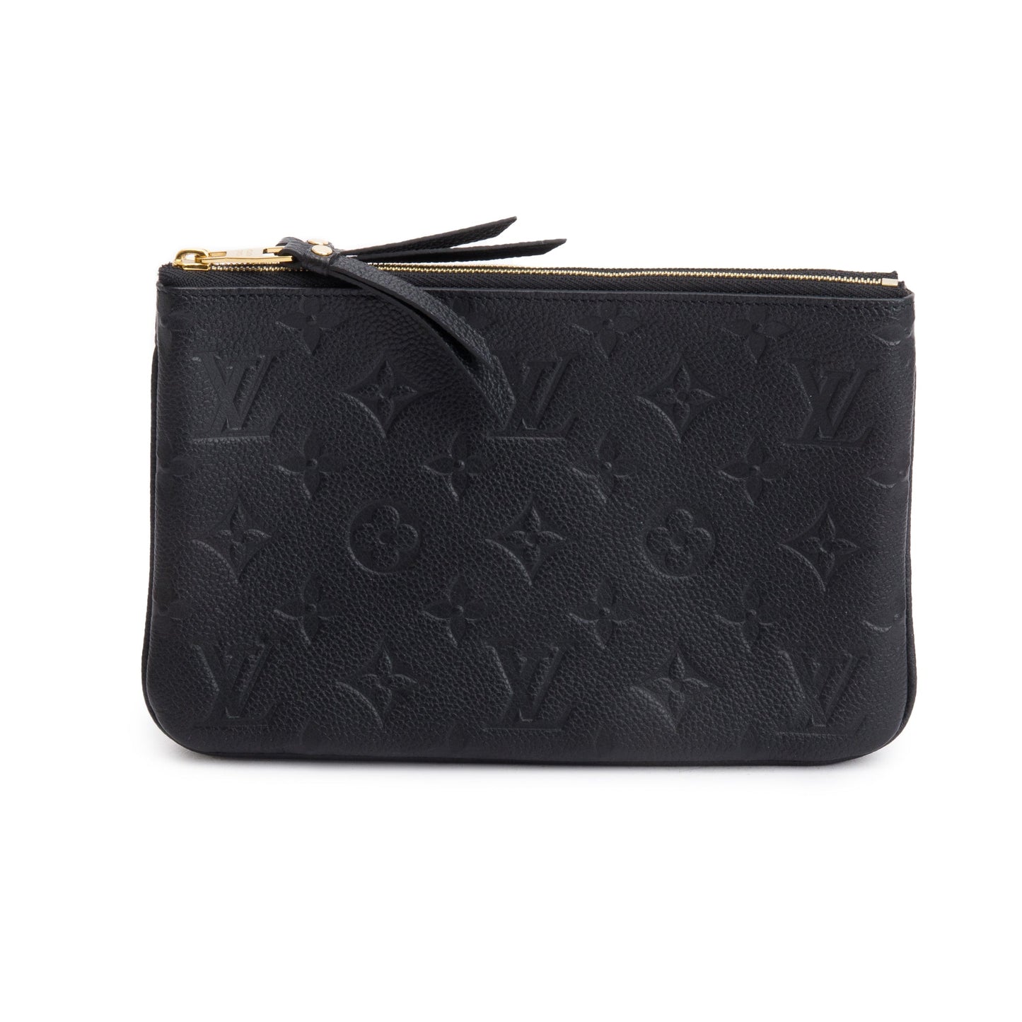 Louis Vuitton Monogram Empreinte Double Zip Pochette