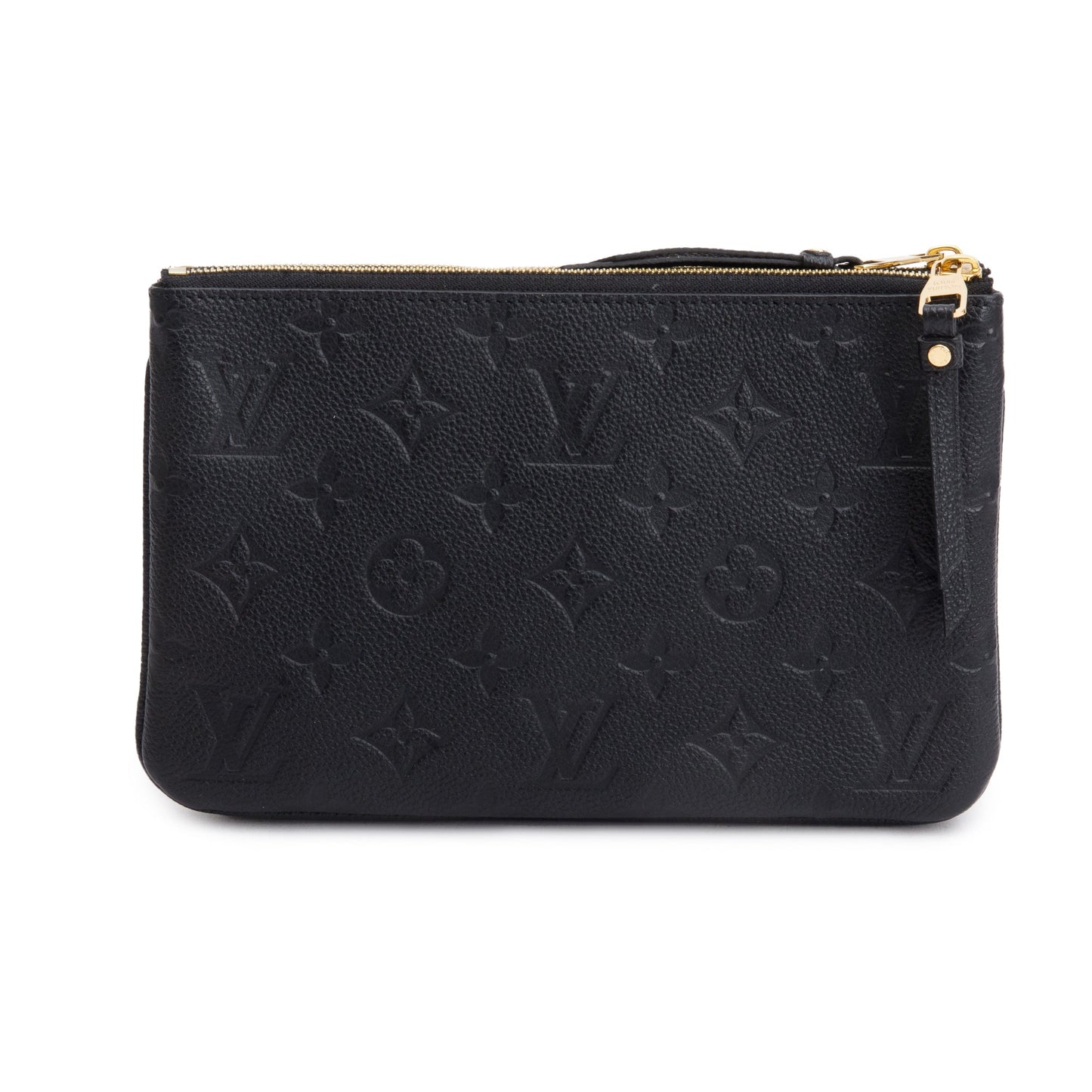 Louis Vuitton Monogram Empreinte Double Zip Pochette