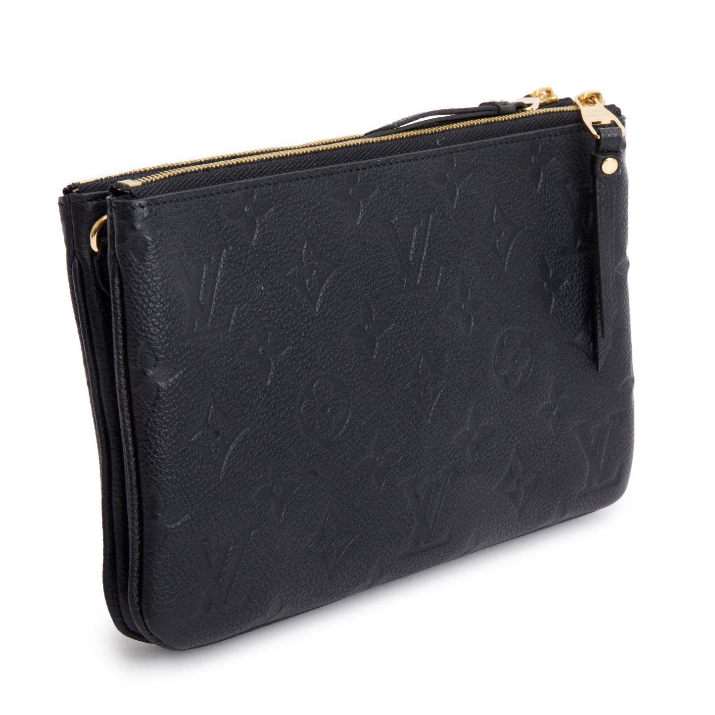 Louis Vuitton Monogram Empreinte Double Zip Pochette