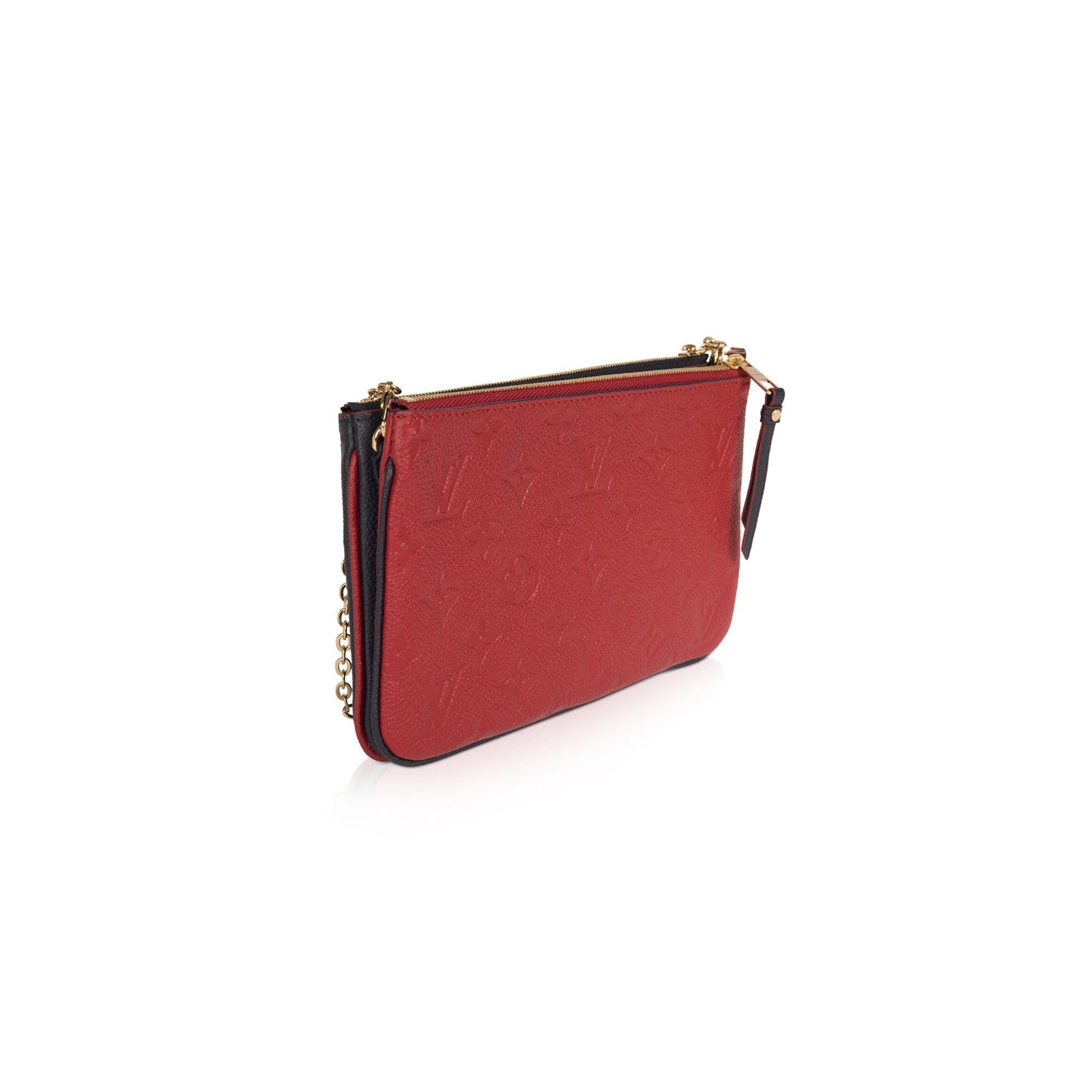 Louis Vuitton Monogram Empreinte Double Zip Pochette