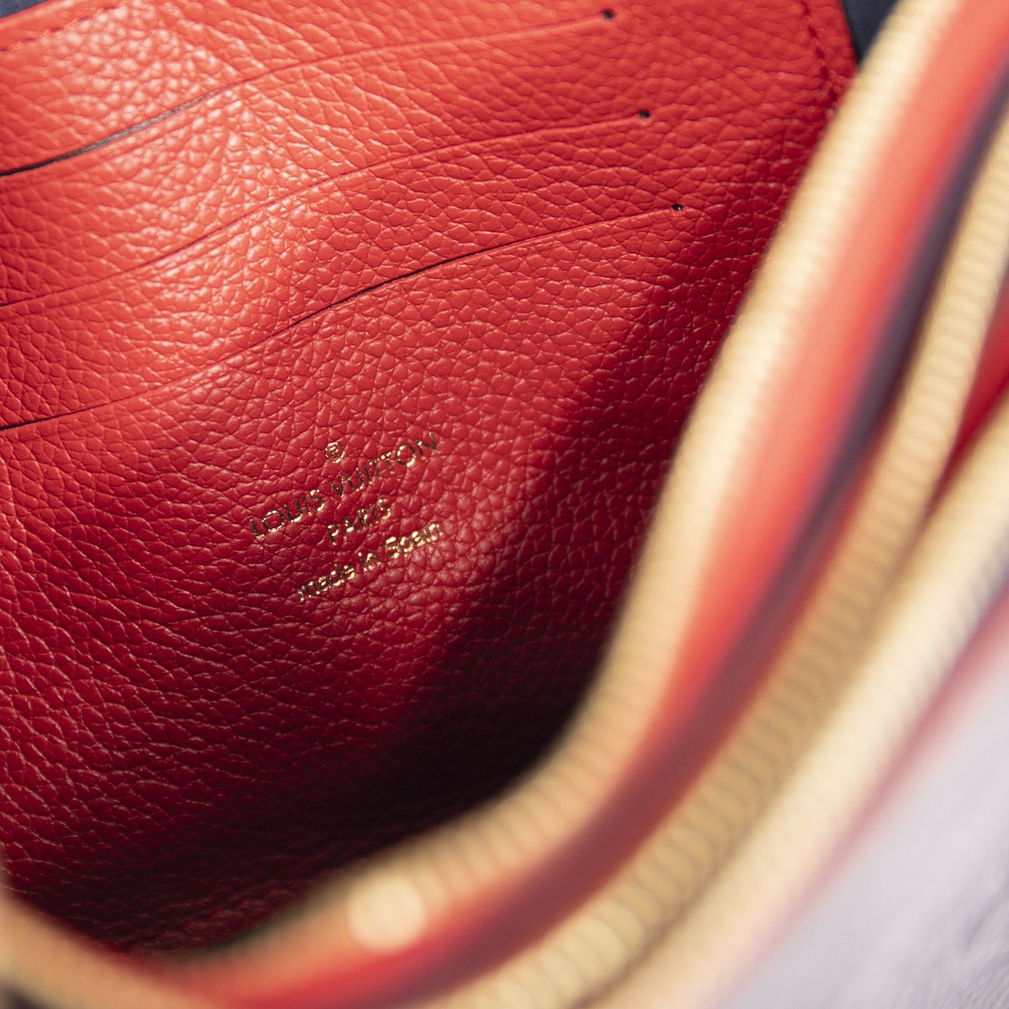 Louis Vuitton Monogram Empreinte Double Zip Pochette