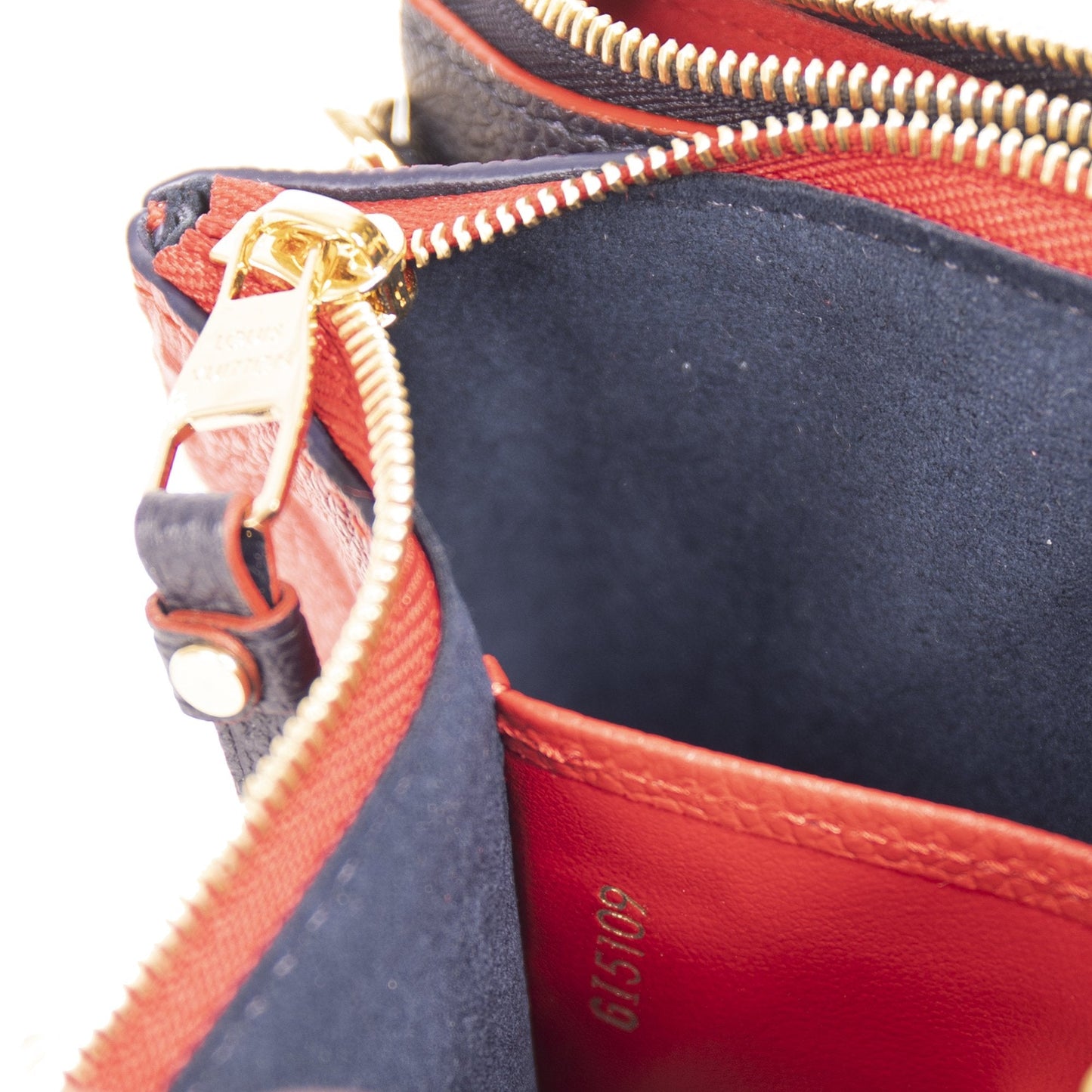 Louis Vuitton Monogram Empreinte Double Zip Pochette