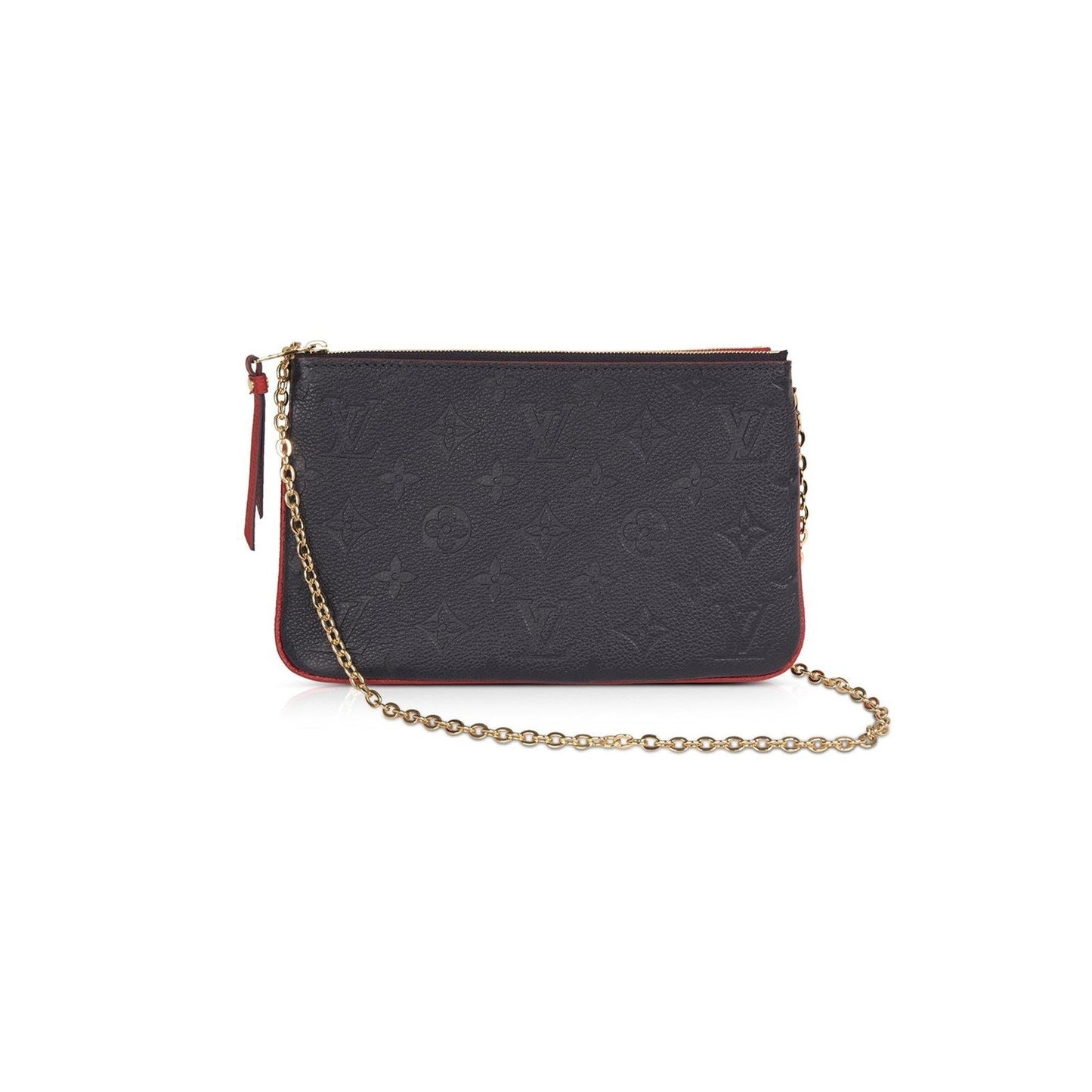 Louis Vuitton Monogram Empreinte Double Zip Pochette