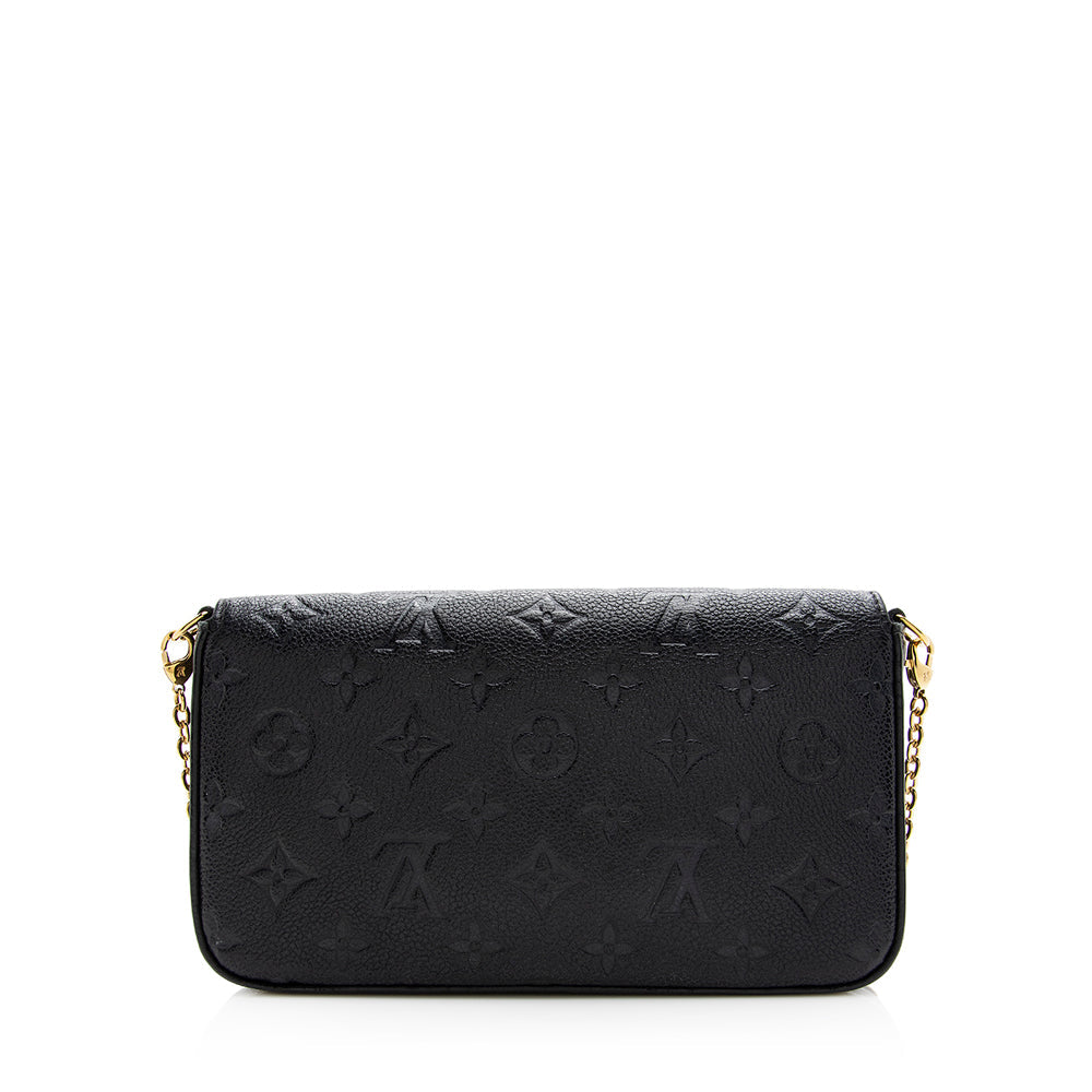 Louis Vuitton Monogram Empreinte Felicie Pochette (SHF-20672)