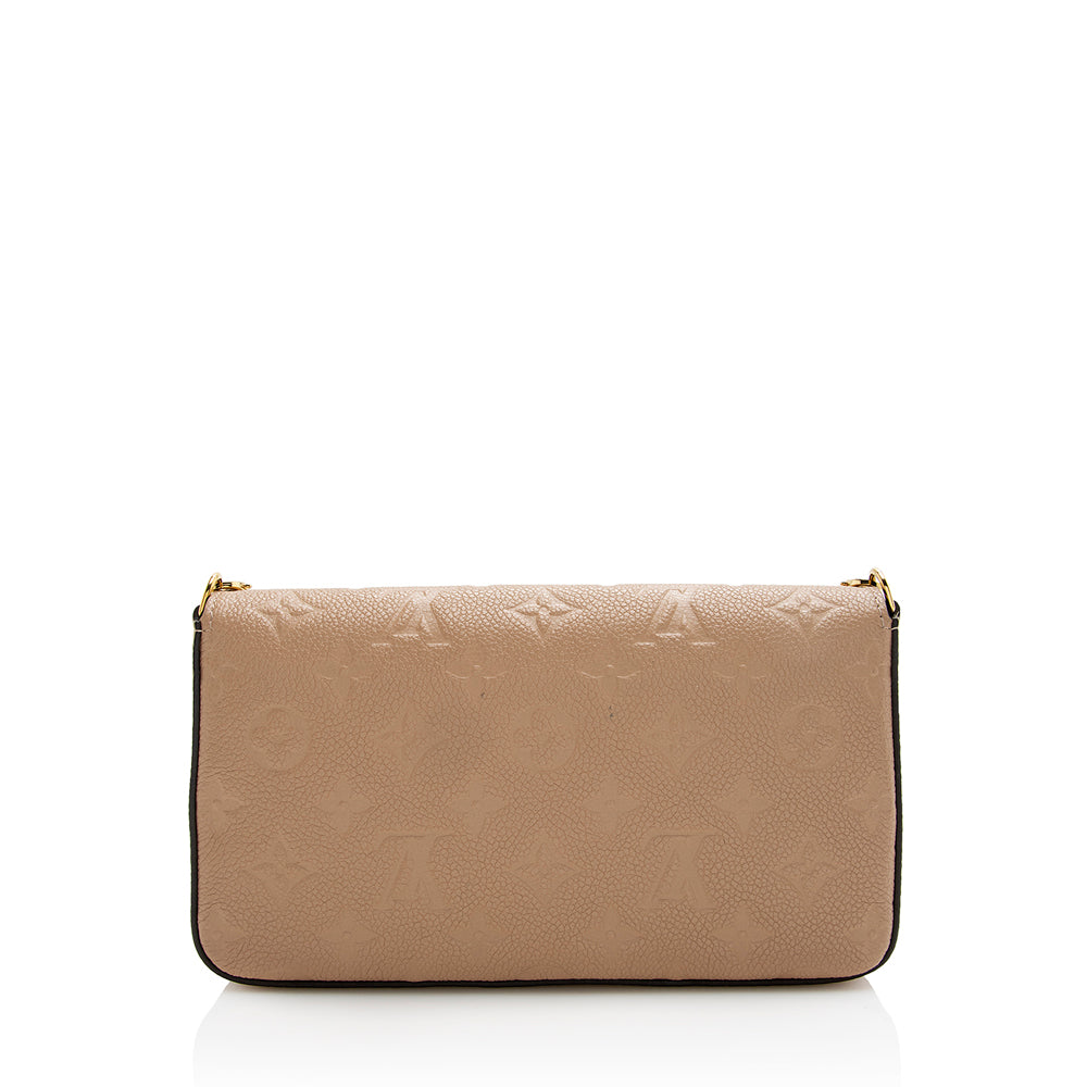 Louis Vuitton Monogram Empreinte Felicie Pochette (SHF-21839)