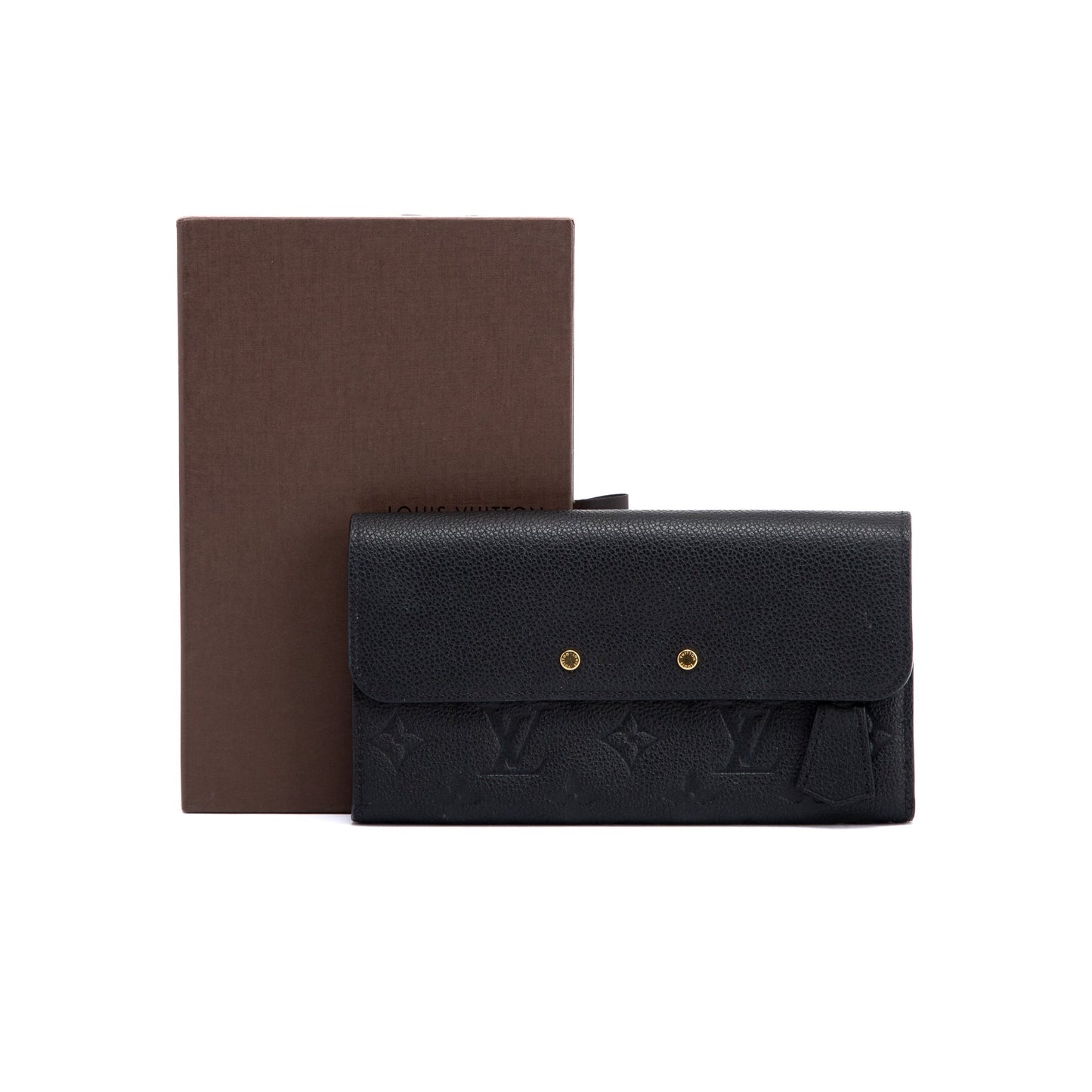 Louis Vuitton Monogram Empreinte Leather Pont Neuf Wallet