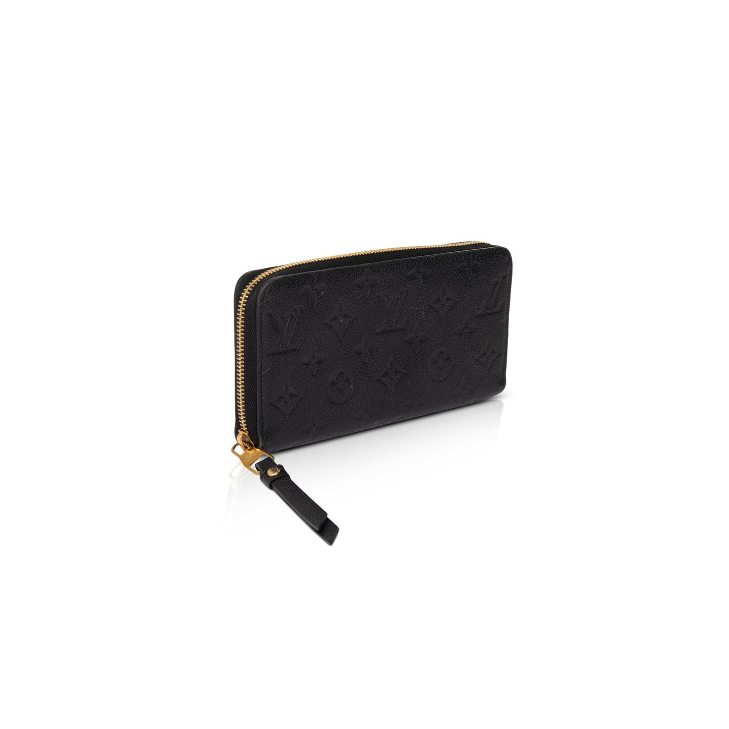 Louis Vuitton Monogram Empreinte Leather Zippy Wallet