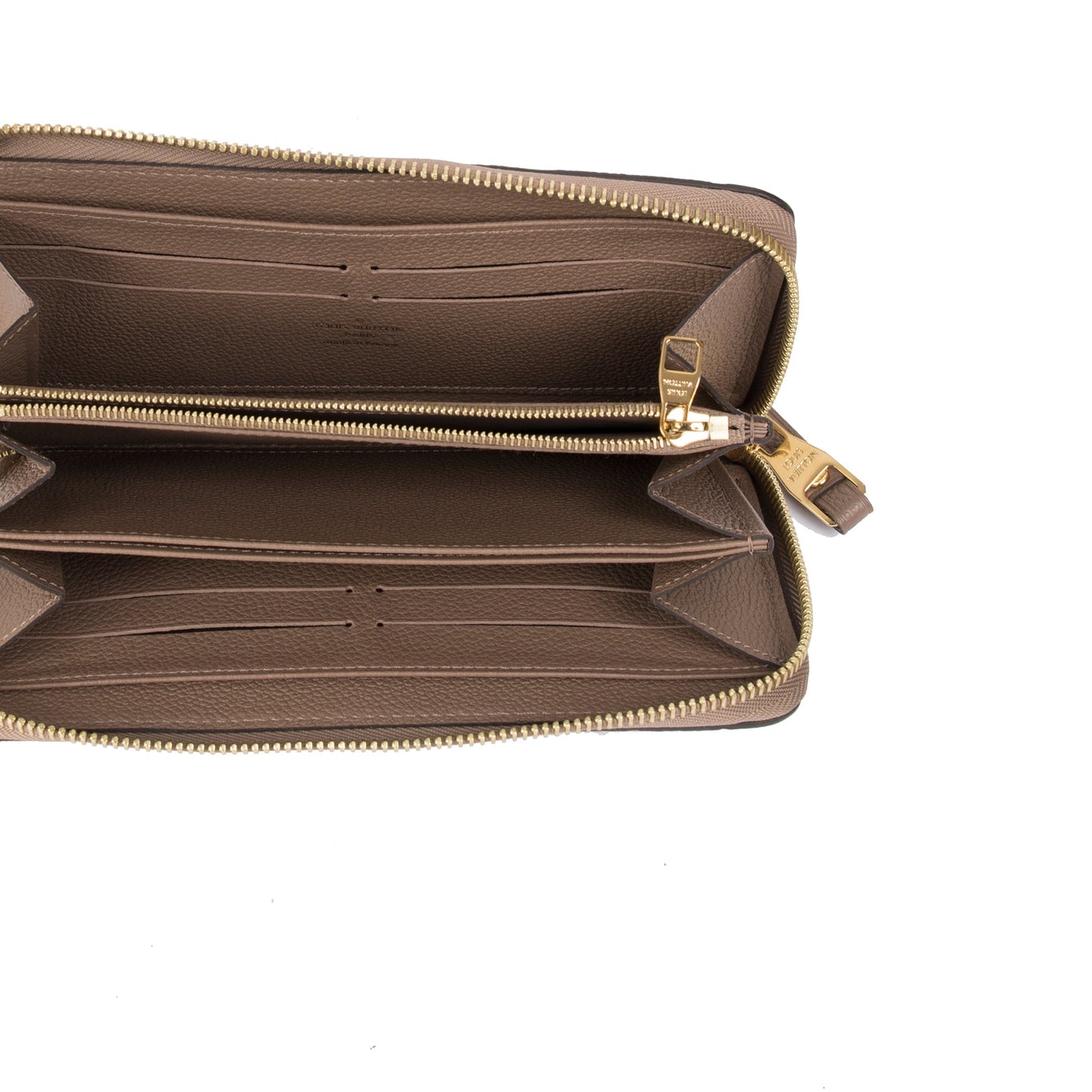 Louis Vuitton Monogram Empreinte Leather Zippy Wallet