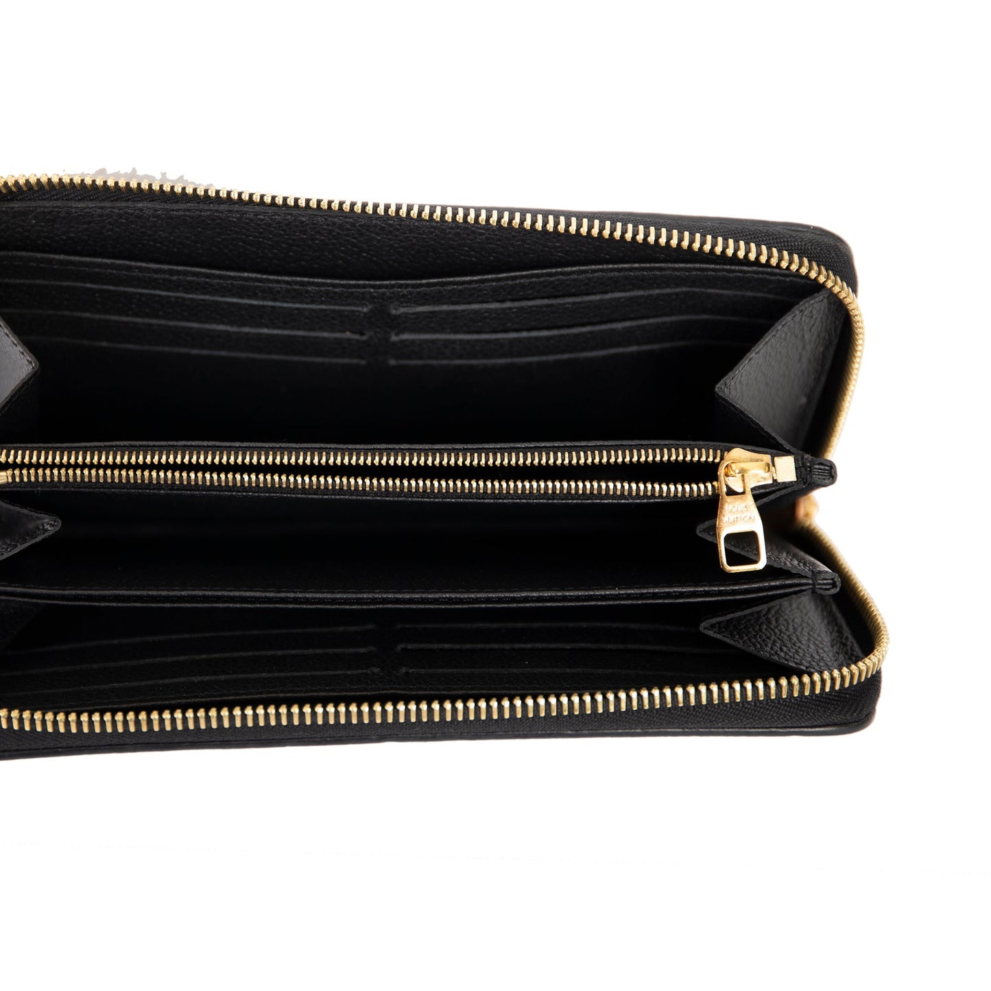 Louis Vuitton Monogram Empreinte Leather Zippy Wallet