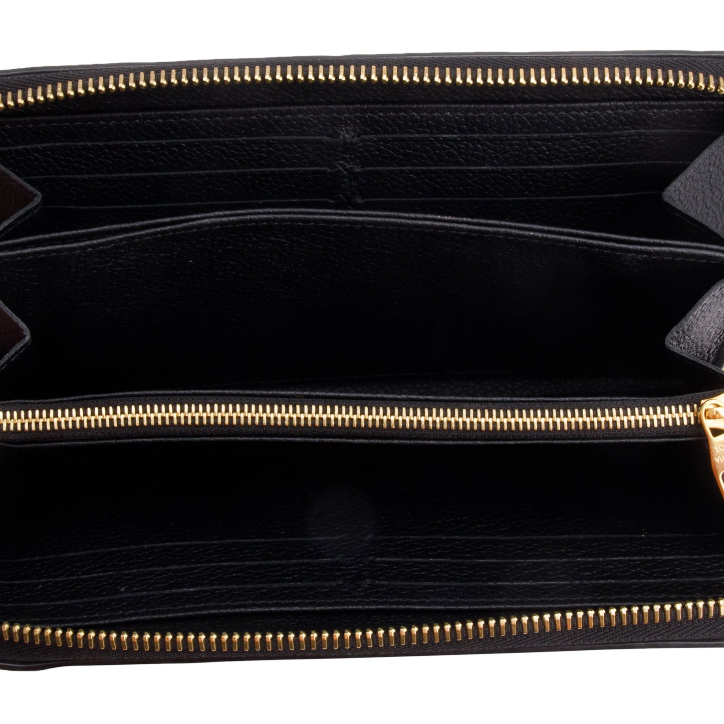 Louis Vuitton Monogram Empreinte Leather Zippy Wallet