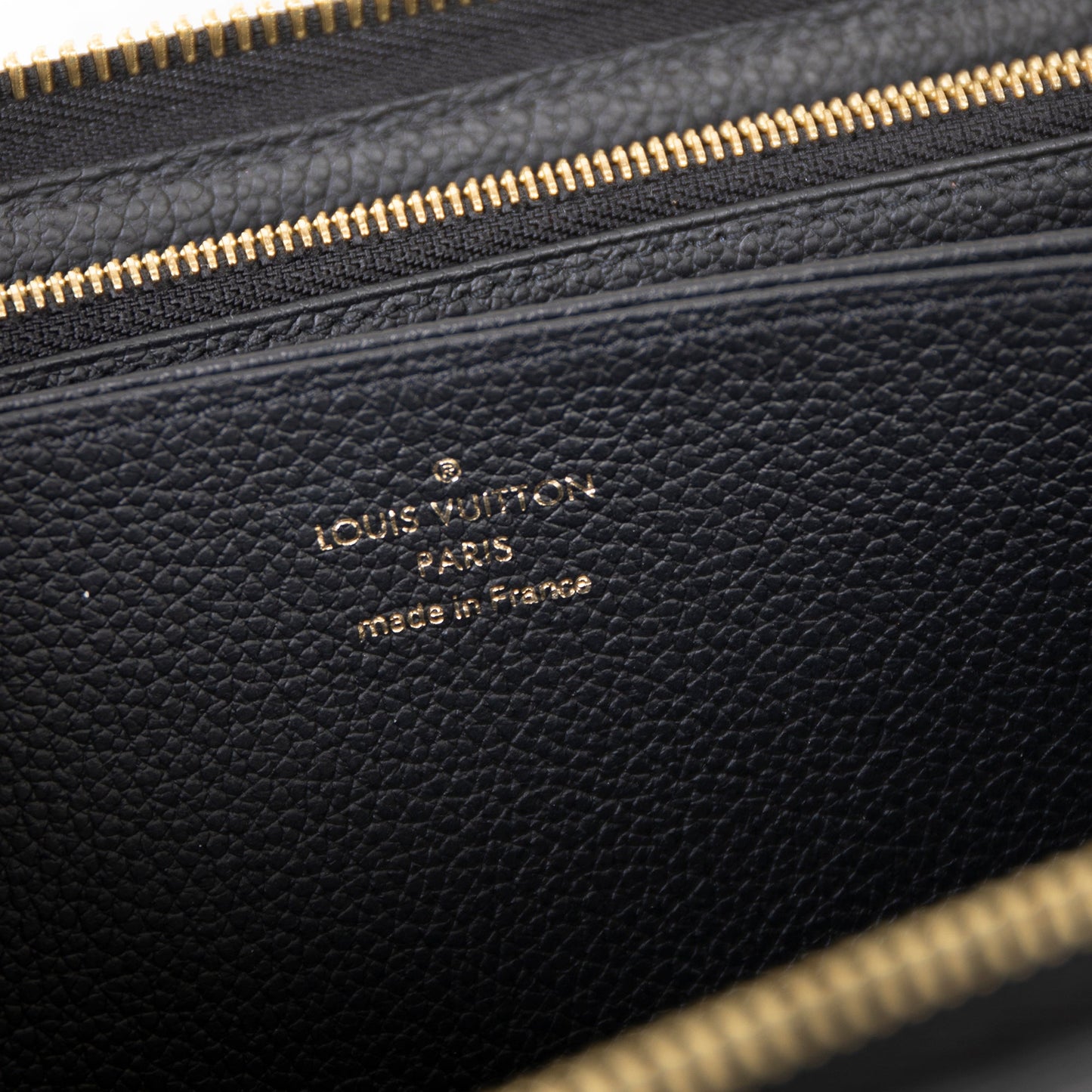 Louis Vuitton Monogram Empreinte Leather Zippy Wallet
