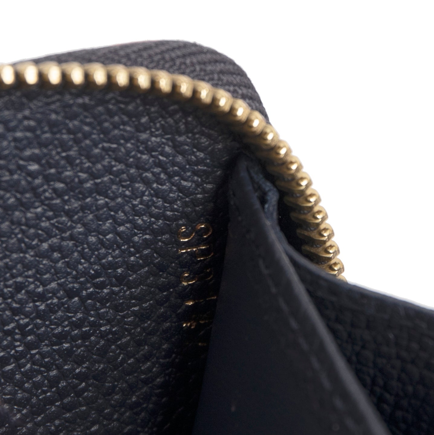 Louis Vuitton Monogram Empreinte Leather Zippy Wallet