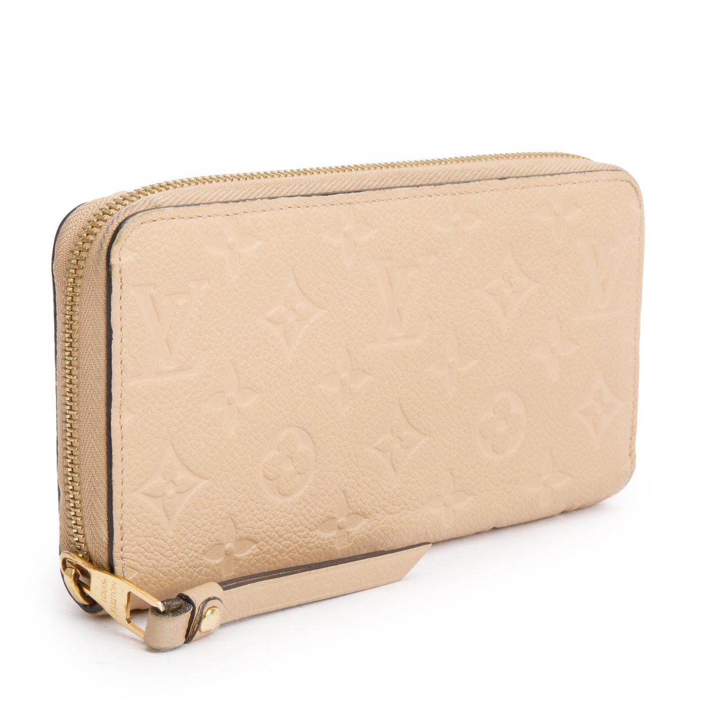 Louis Vuitton Monogram Empreinte Leather Zippy Wallet