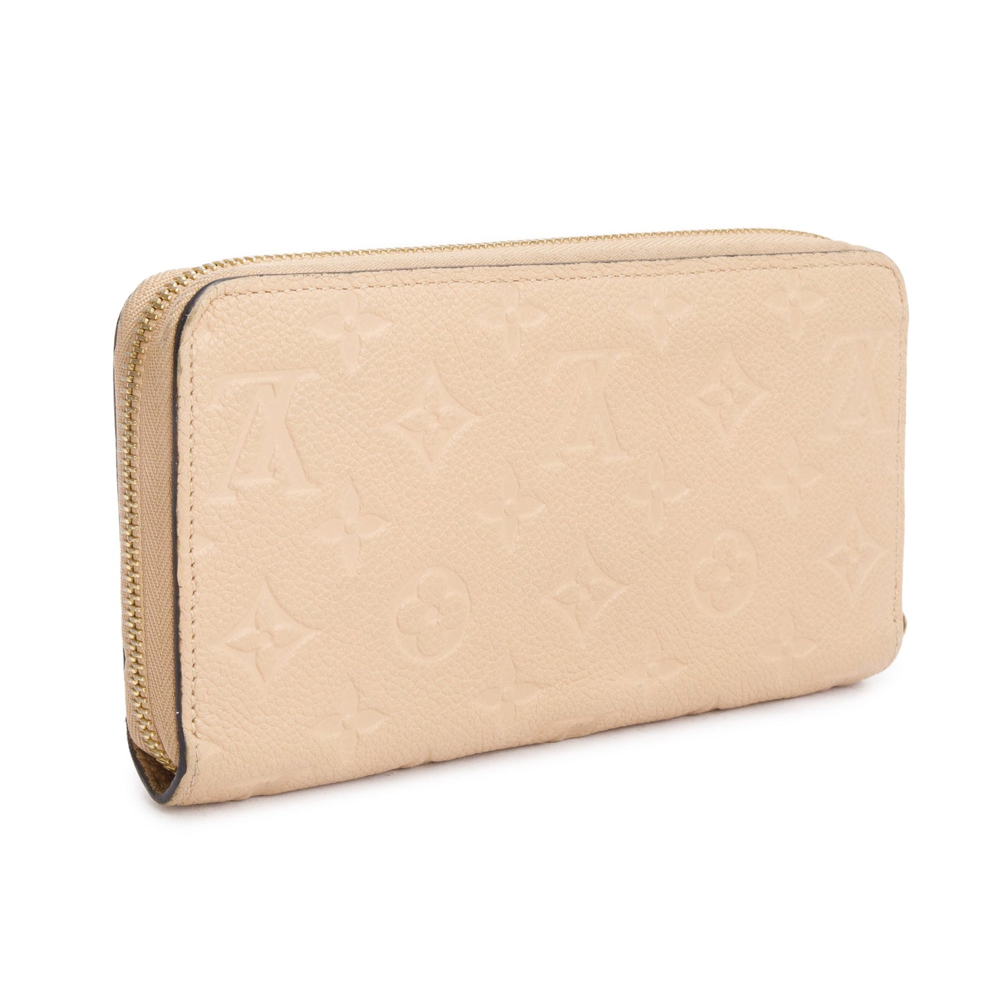 Louis Vuitton Monogram Empreinte Leather Zippy Wallet