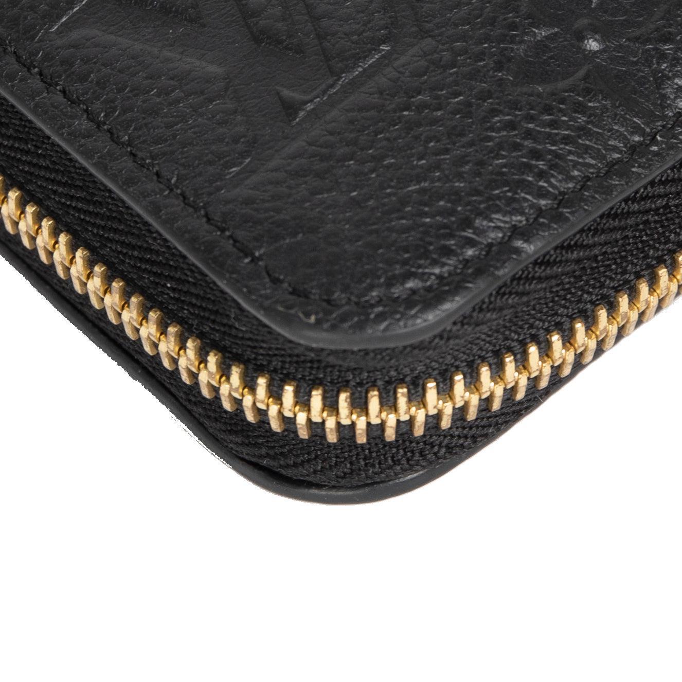 Louis Vuitton Monogram Empreinte Leather Zippy Wallet