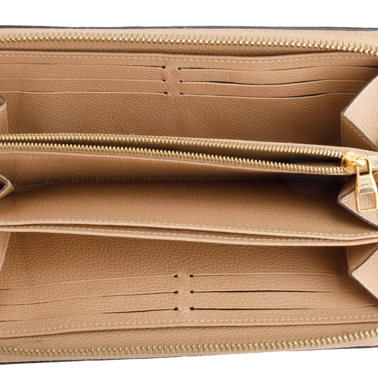 Louis Vuitton Monogram Empreinte Leather Zippy Wallet