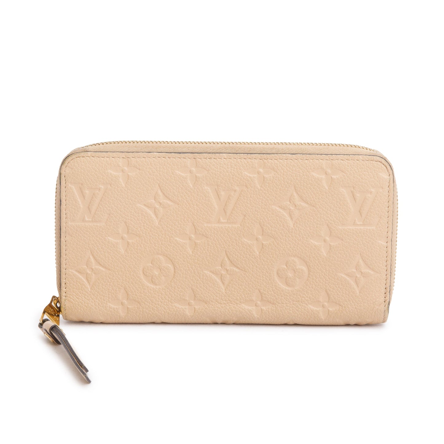 Louis Vuitton Monogram Empreinte Leather Zippy Wallet