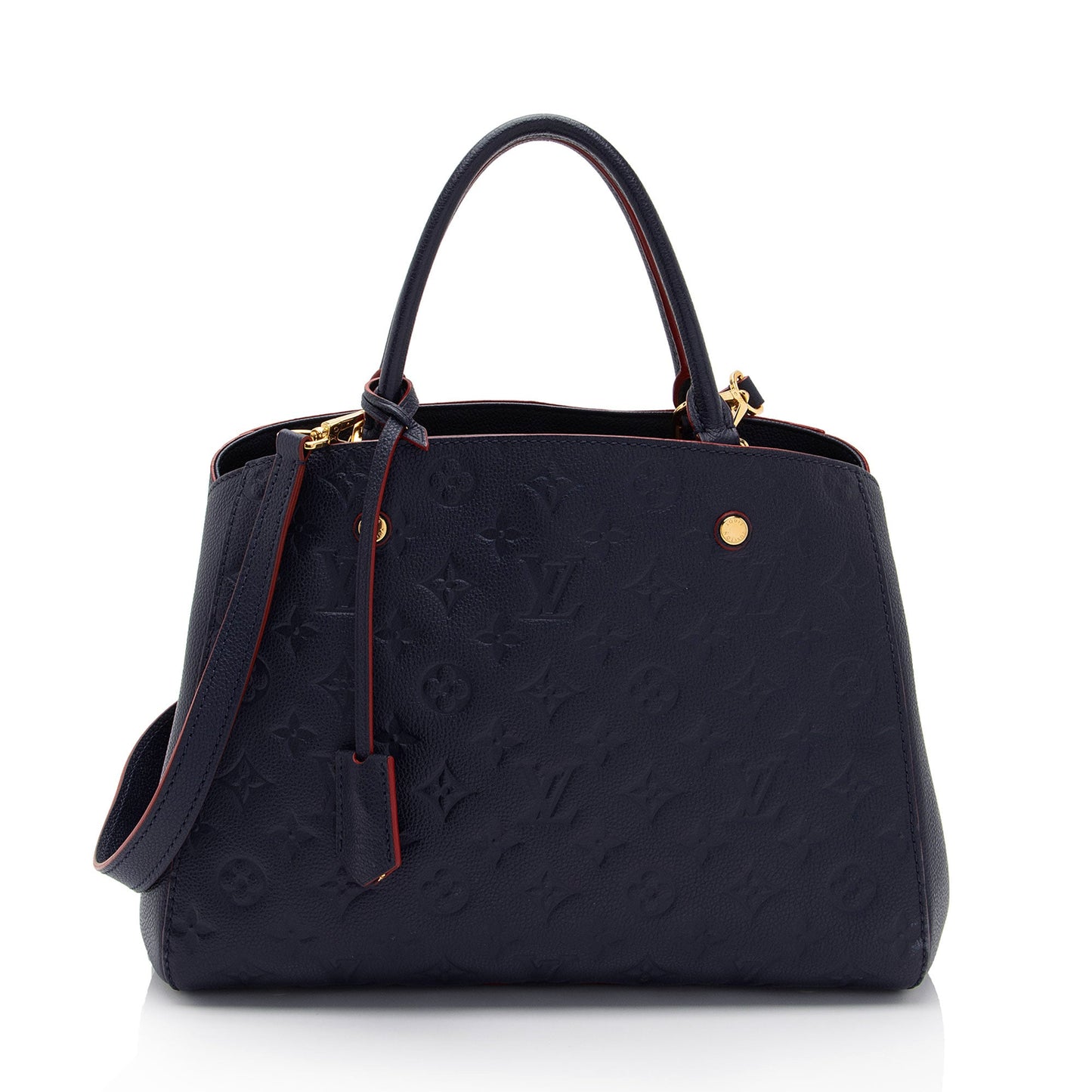 Louis Vuitton Monogram Empreinte Montaigne MM Satchel (SHF-dJE1Eb)