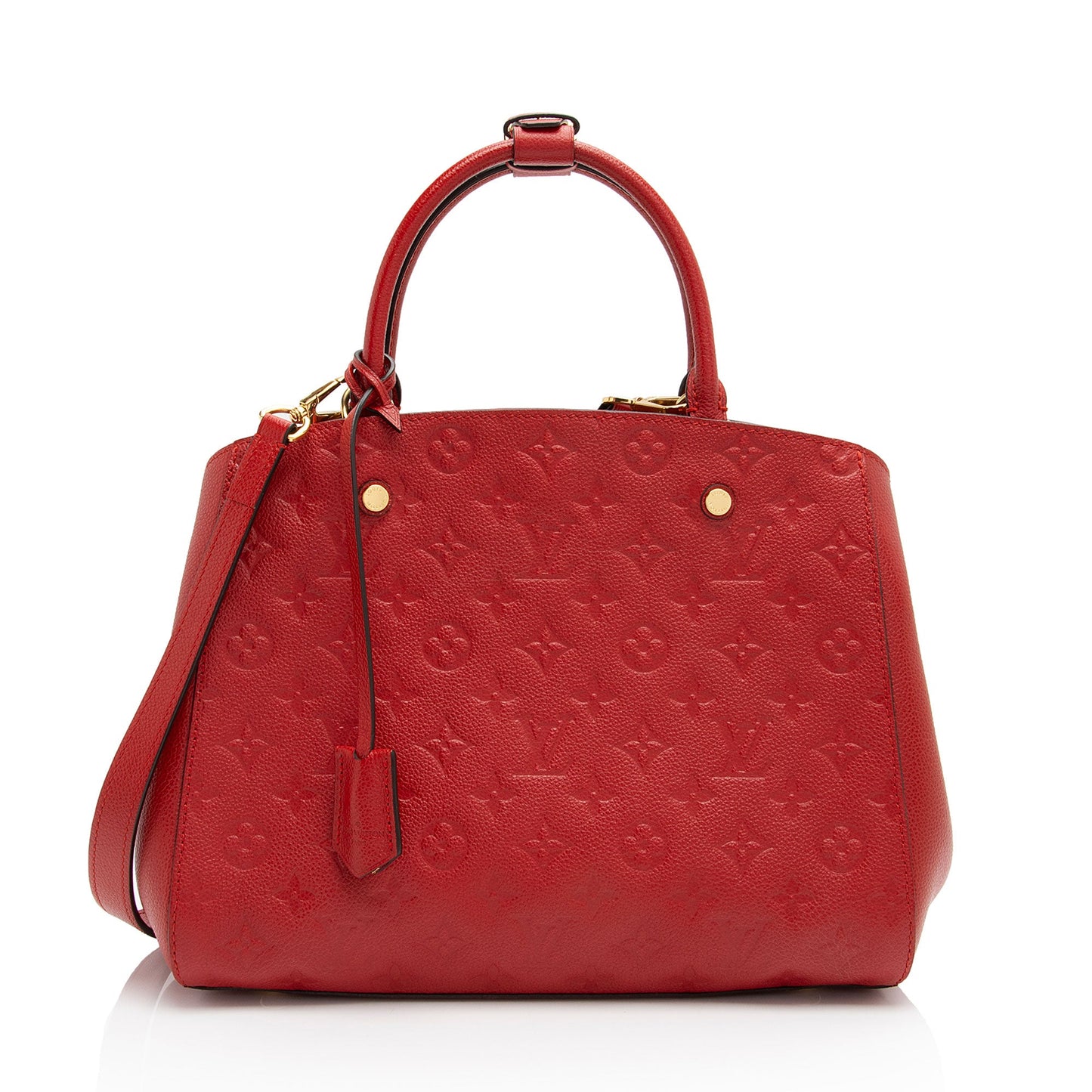 Louis Vuitton Monogram Empreinte Montaigne MM Satchel (SHF-0RAzJV)
