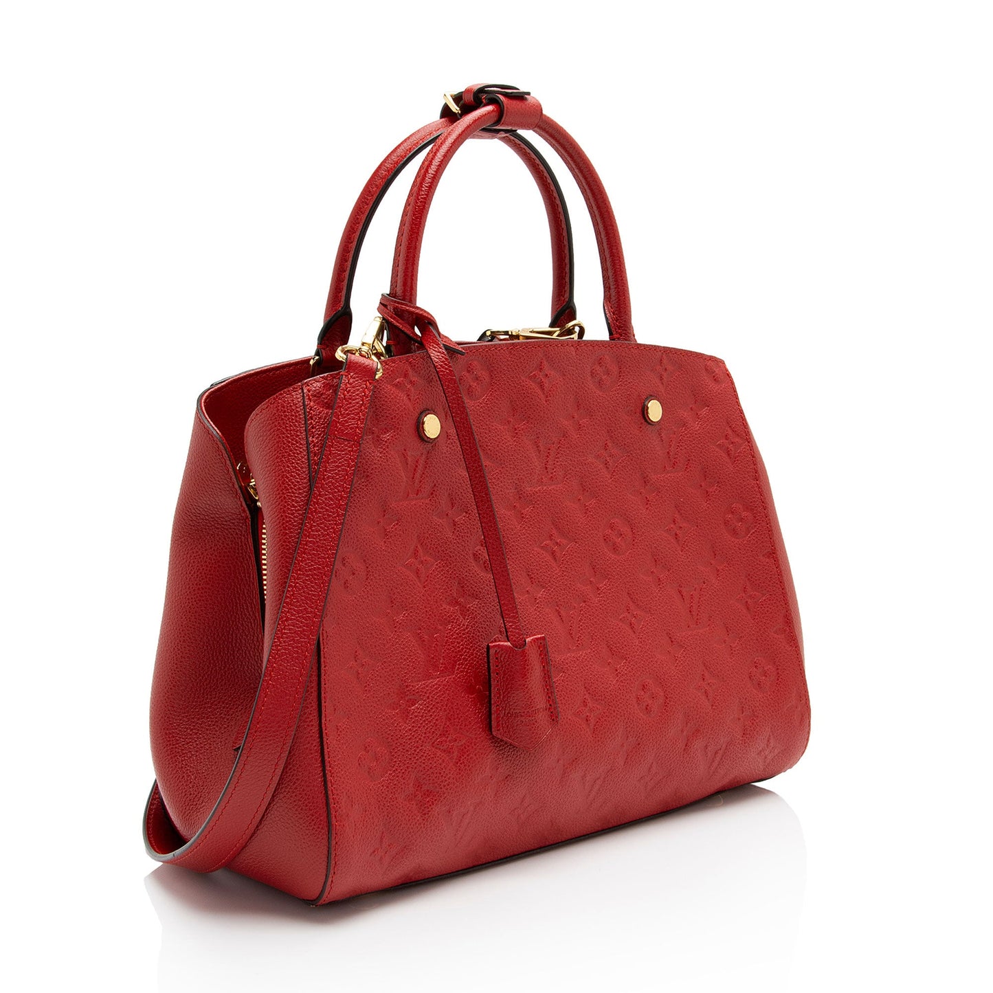 Louis Vuitton Monogram Empreinte Montaigne MM Satchel (SHF-0RAzJV)