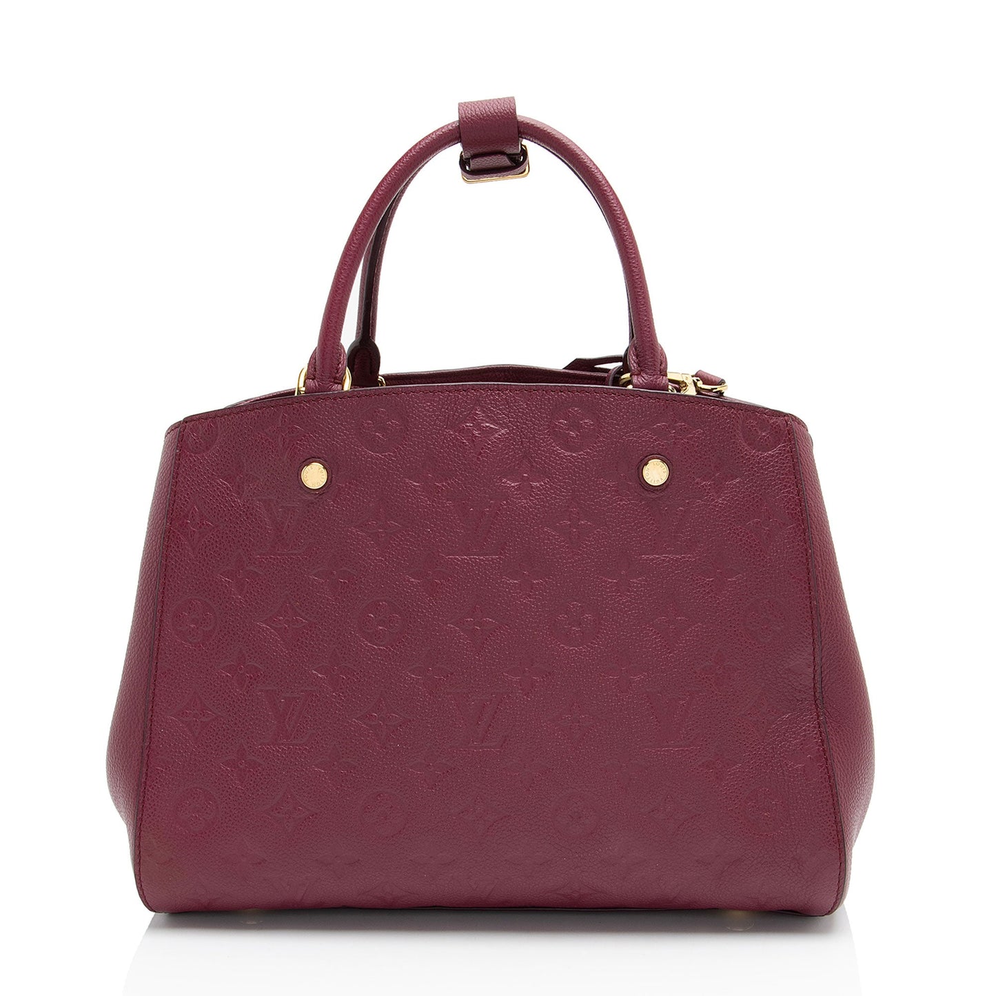 Louis Vuitton Monogram Empreinte Montaigne MM Satchel