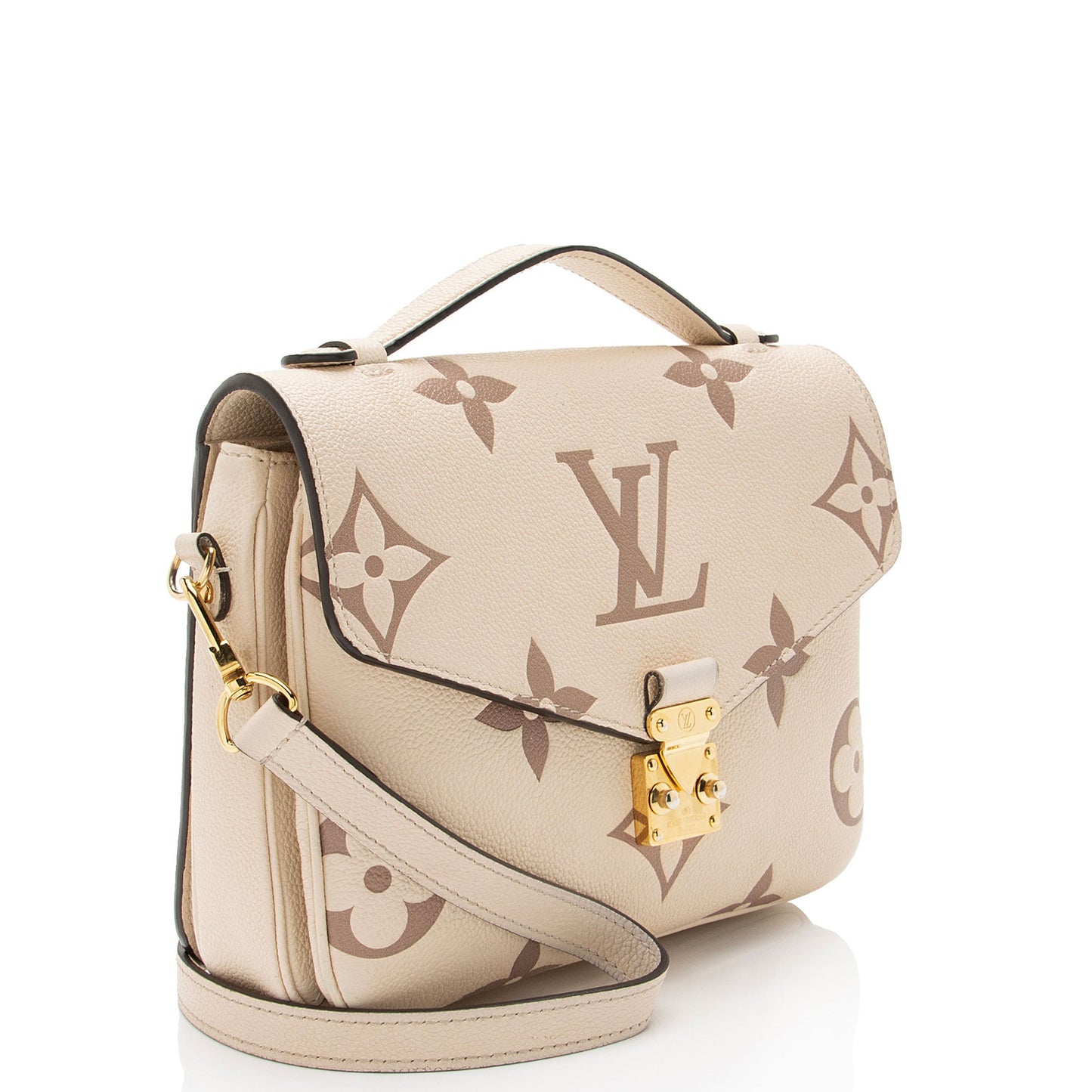 Louis Vuitton Giant Monogram Empreinte Bicolor Pochette Metis Shoulder Bag