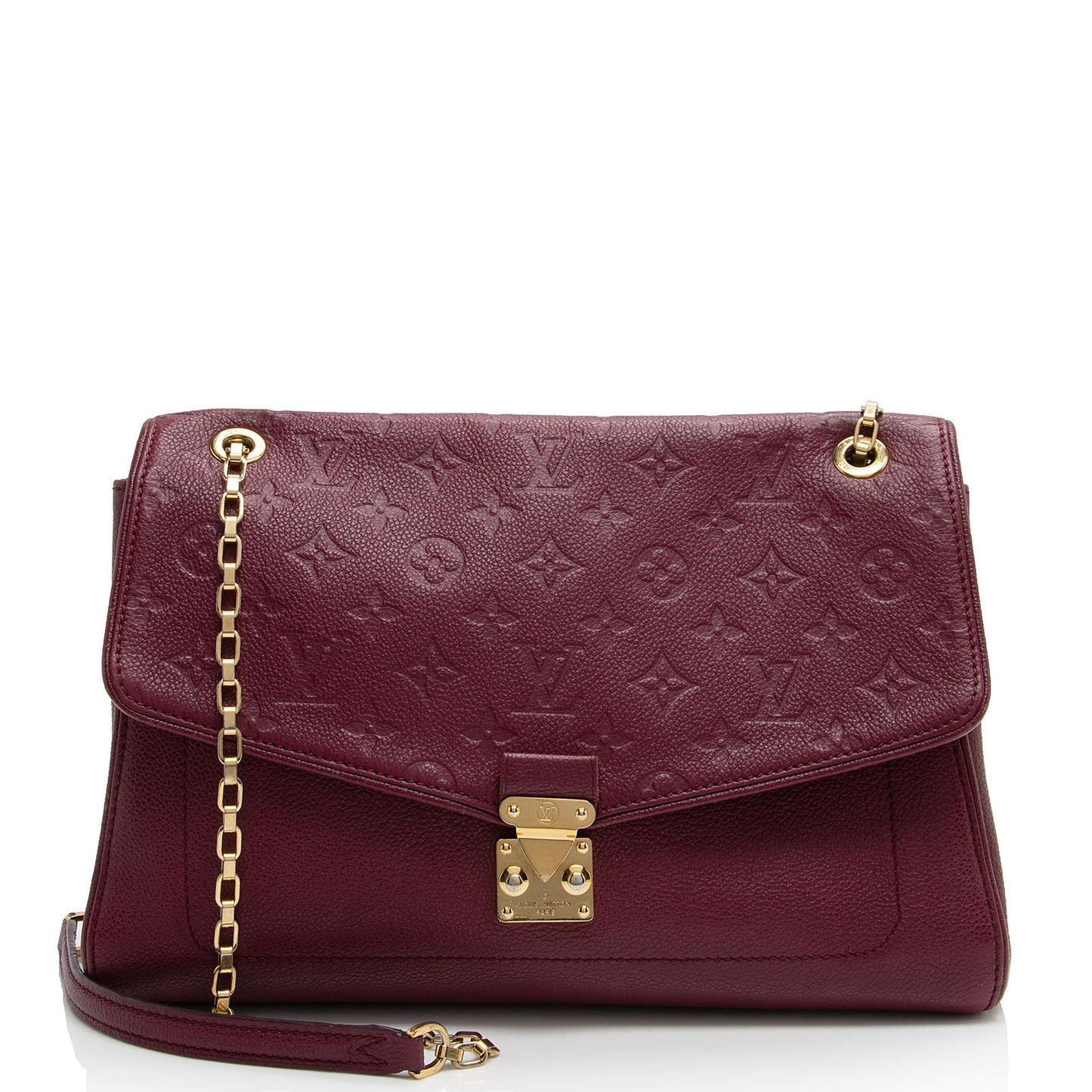 Louis Vuitton Monogram Empreinte Saint Germain MM Shoulder Bag (SHF-FTAZBE)