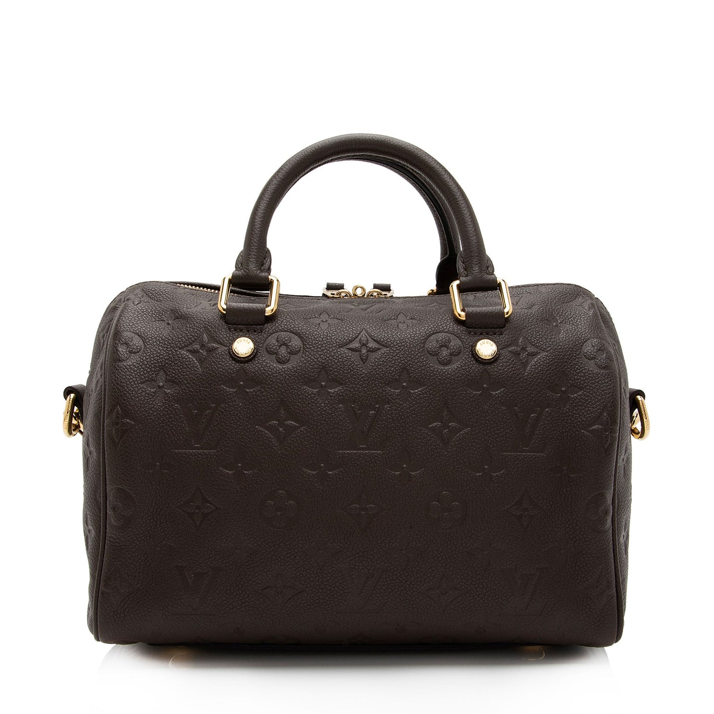 Louis Vuitton Monogram Empreinte Speedy Bandouliere 25 Satchel (SHF-Ye2dun)