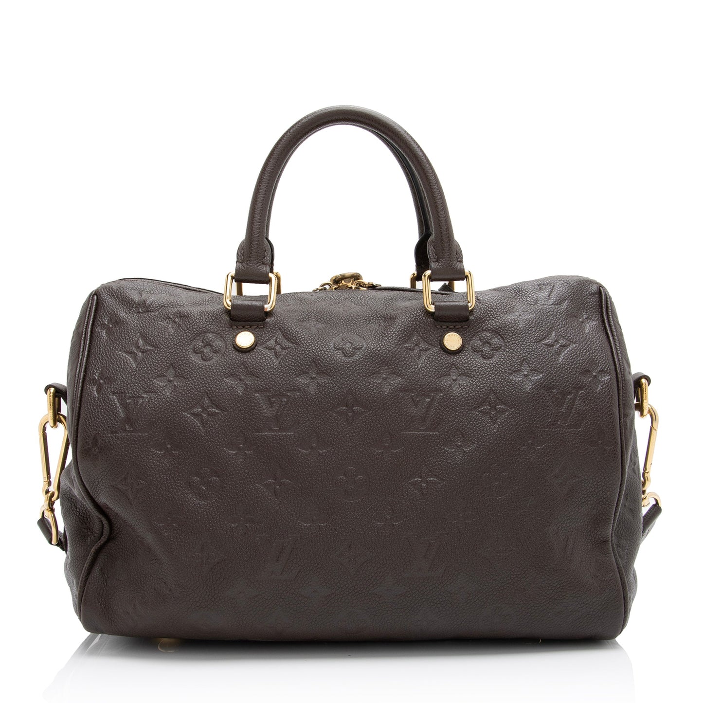 Louis Vuitton Monogram Empreinte Speedy Bandouliere 30 Satchel (SHF-23588)