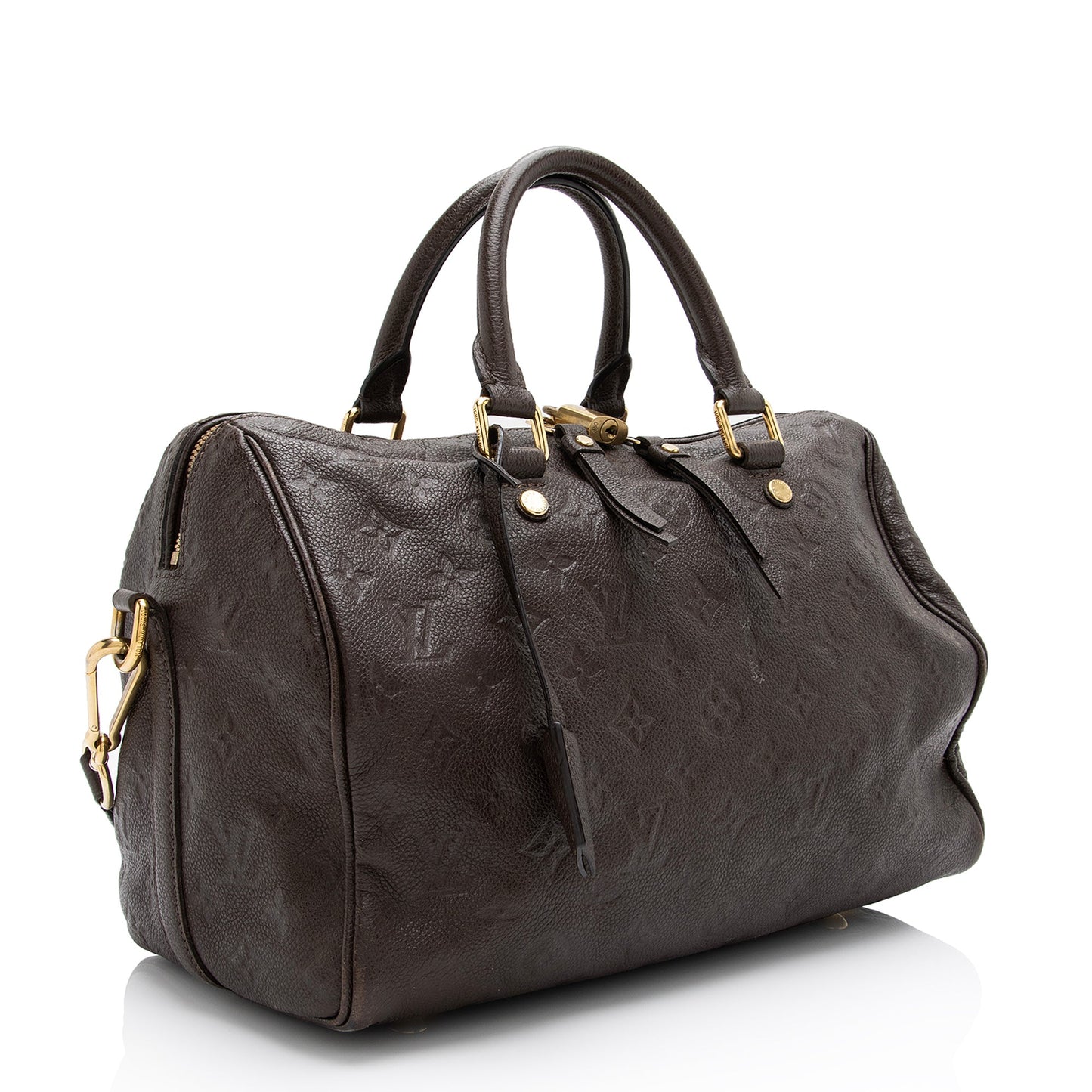 Louis Vuitton Monogram Empreinte Speedy Bandouliere 30 Satchel (SHF-23588)