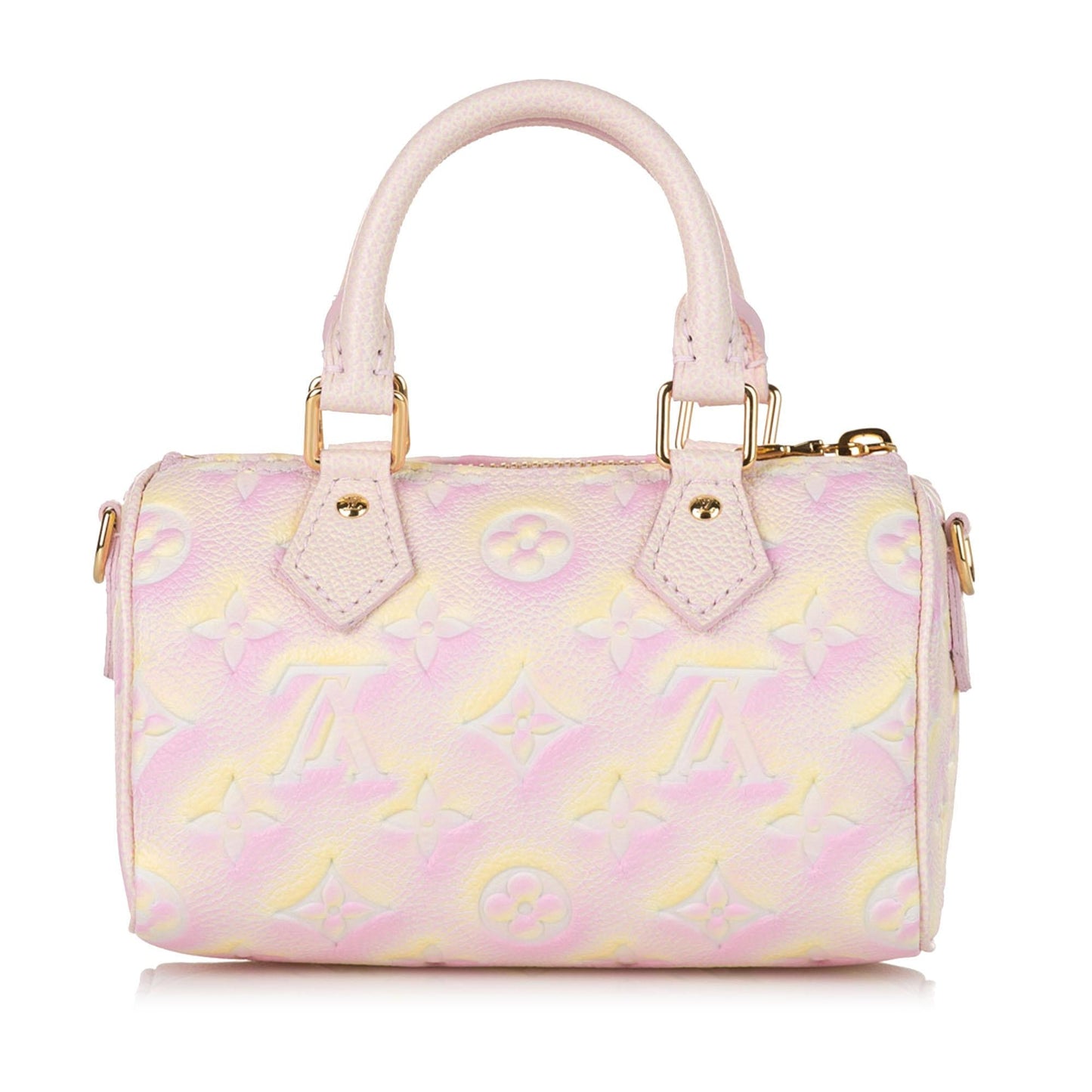 Louis Vuitton Monogram Empreinte Summer Stardust Nano Speedy (SHG-KTtCys)