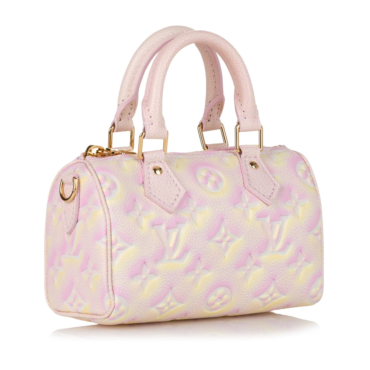 Louis Vuitton Monogram Empreinte Summer Stardust Nano Speedy (SHG-KTtCys)