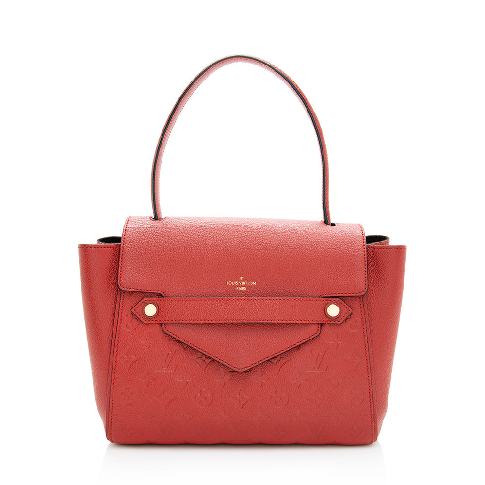 Louis Vuitton Monogram Empreinte Trocadero Satchel (SHF-19573)
