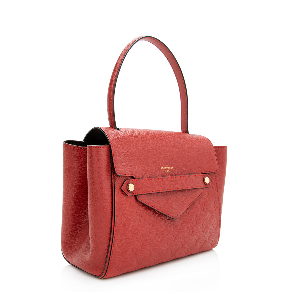 Louis Vuitton Monogram Empreinte Trocadero Satchel (SHF-19573)